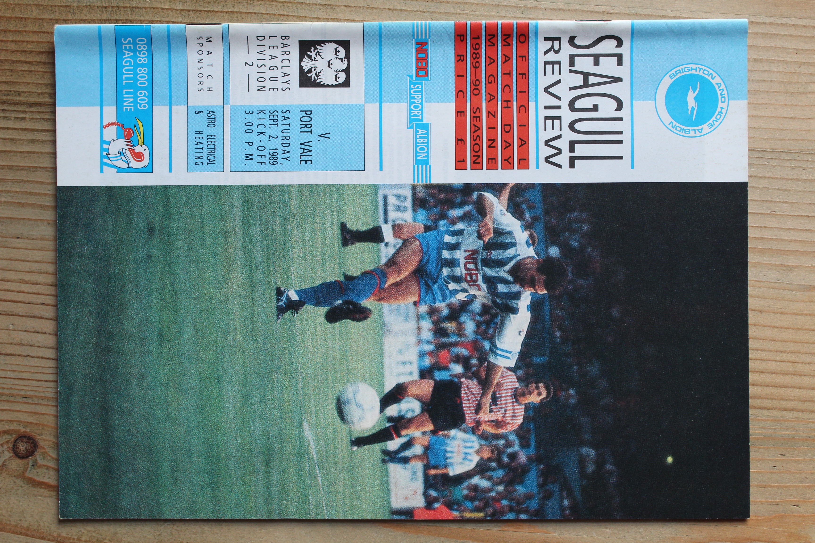 Brighton & Hove Albion FC v Port Vale FC