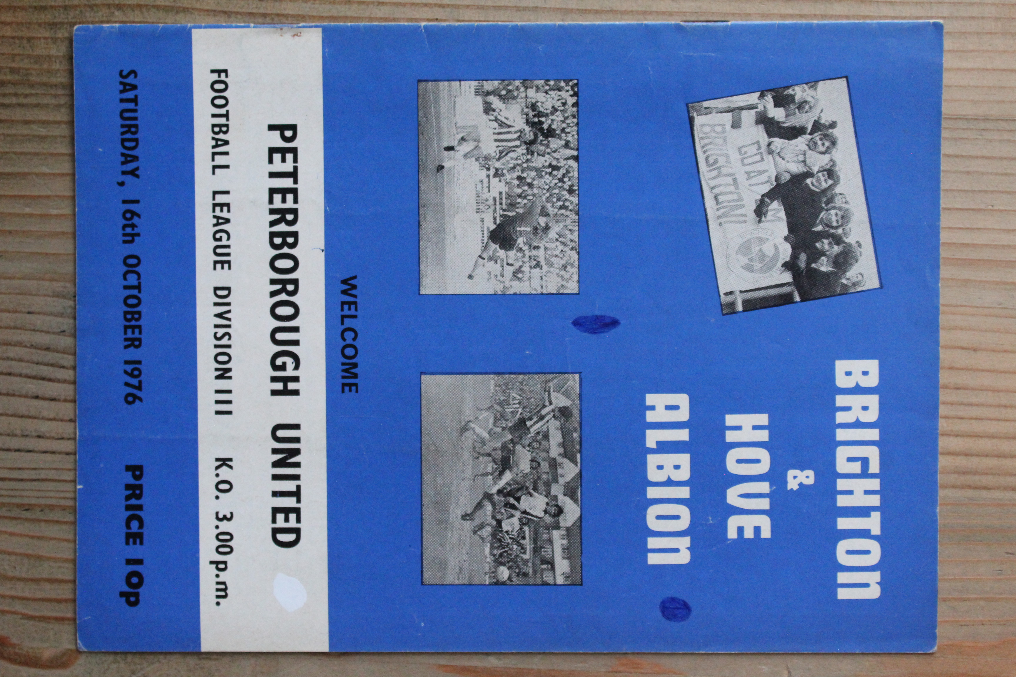 Brighton & Hove Albion FC v Peterborough United FC