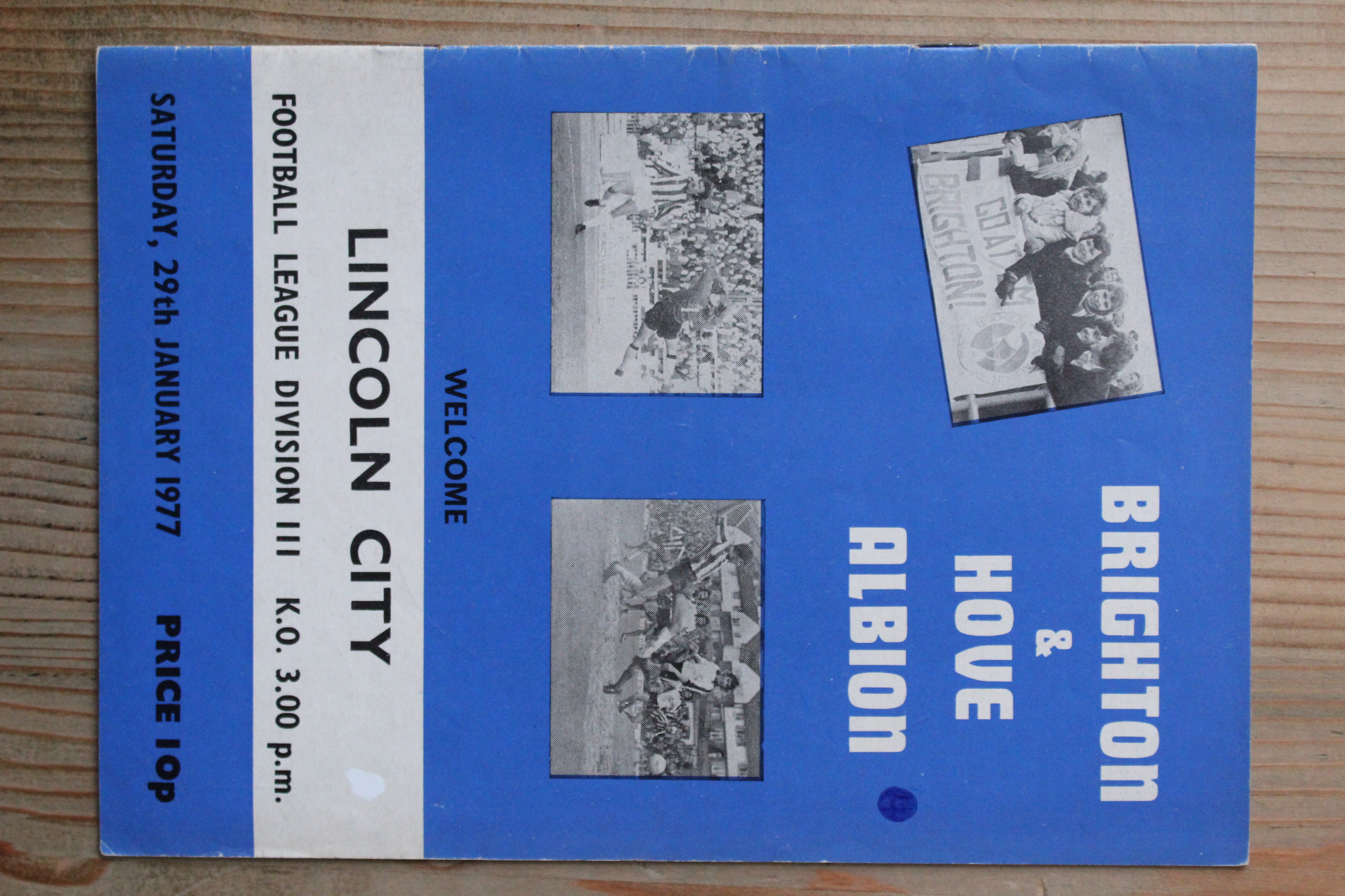 Brighton & Hove Albion FC v Lincoln City FC
