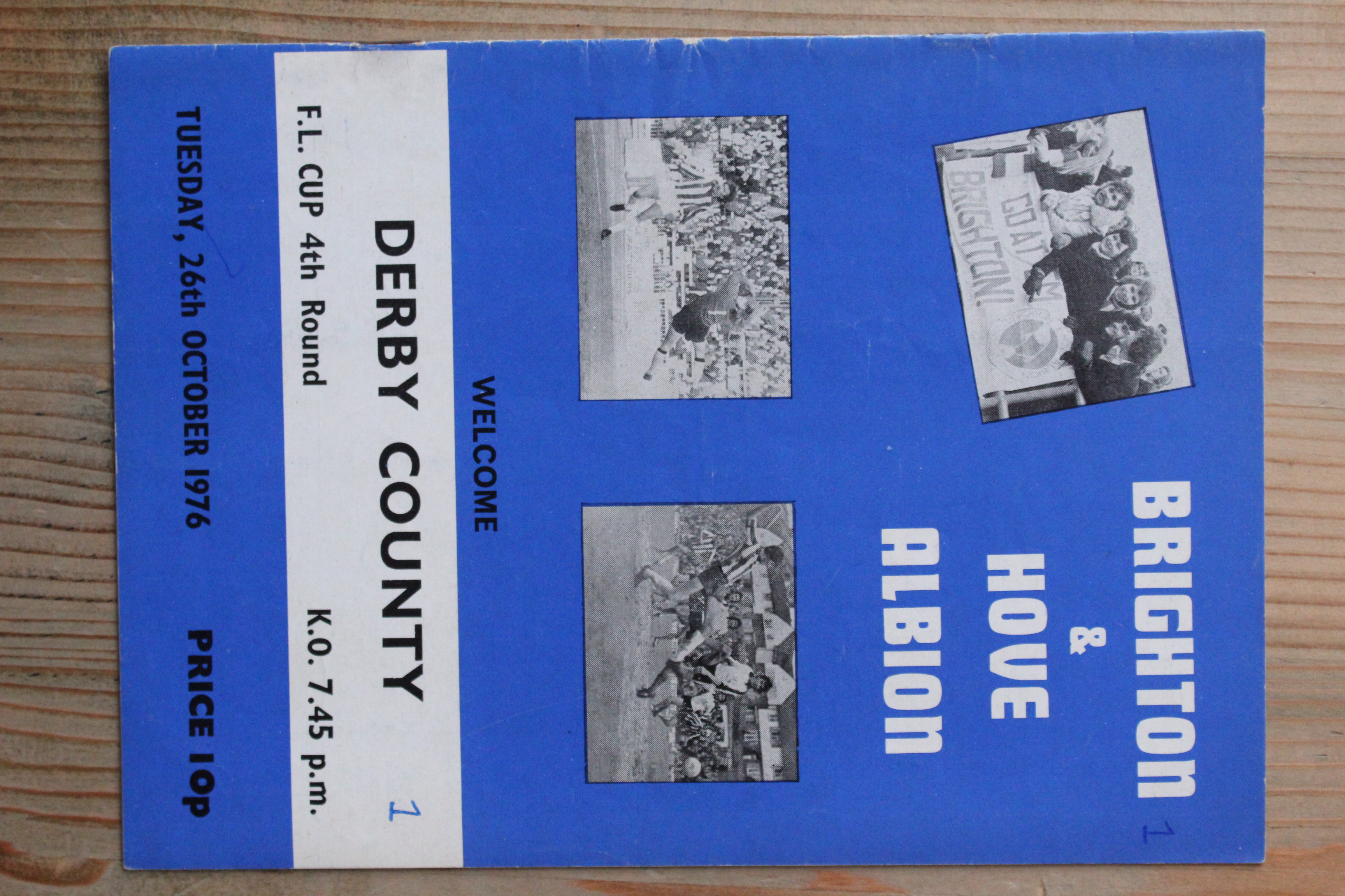 Brighton & Hove Albion FC v Derby County FC