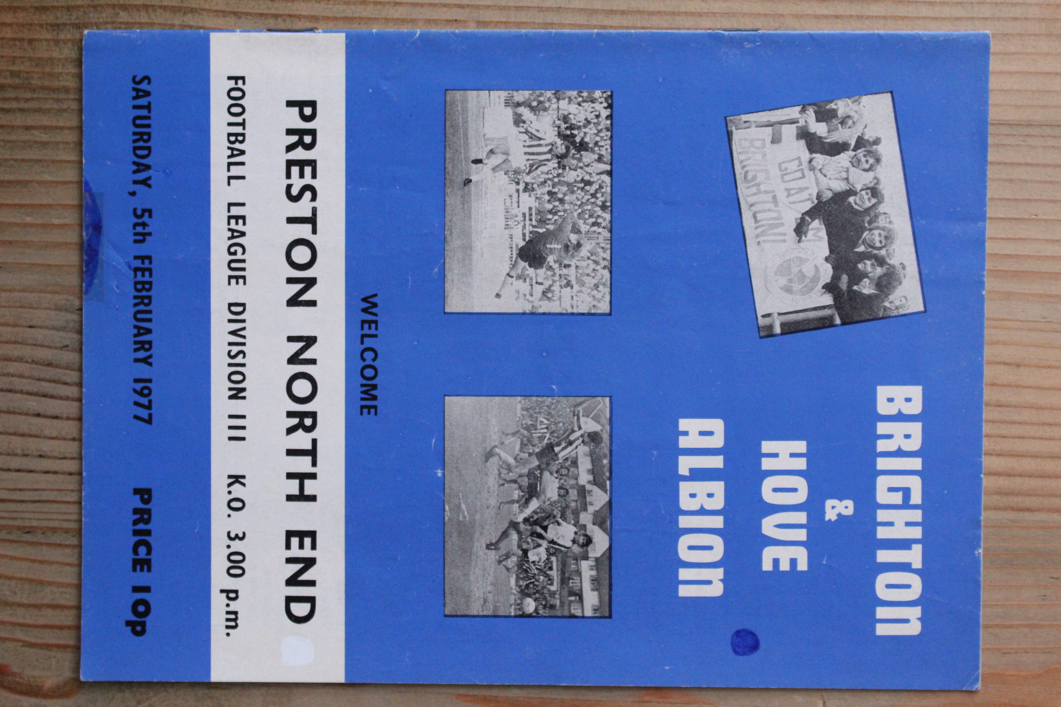 Brighton & Hove Albion FC v Preston North End FC