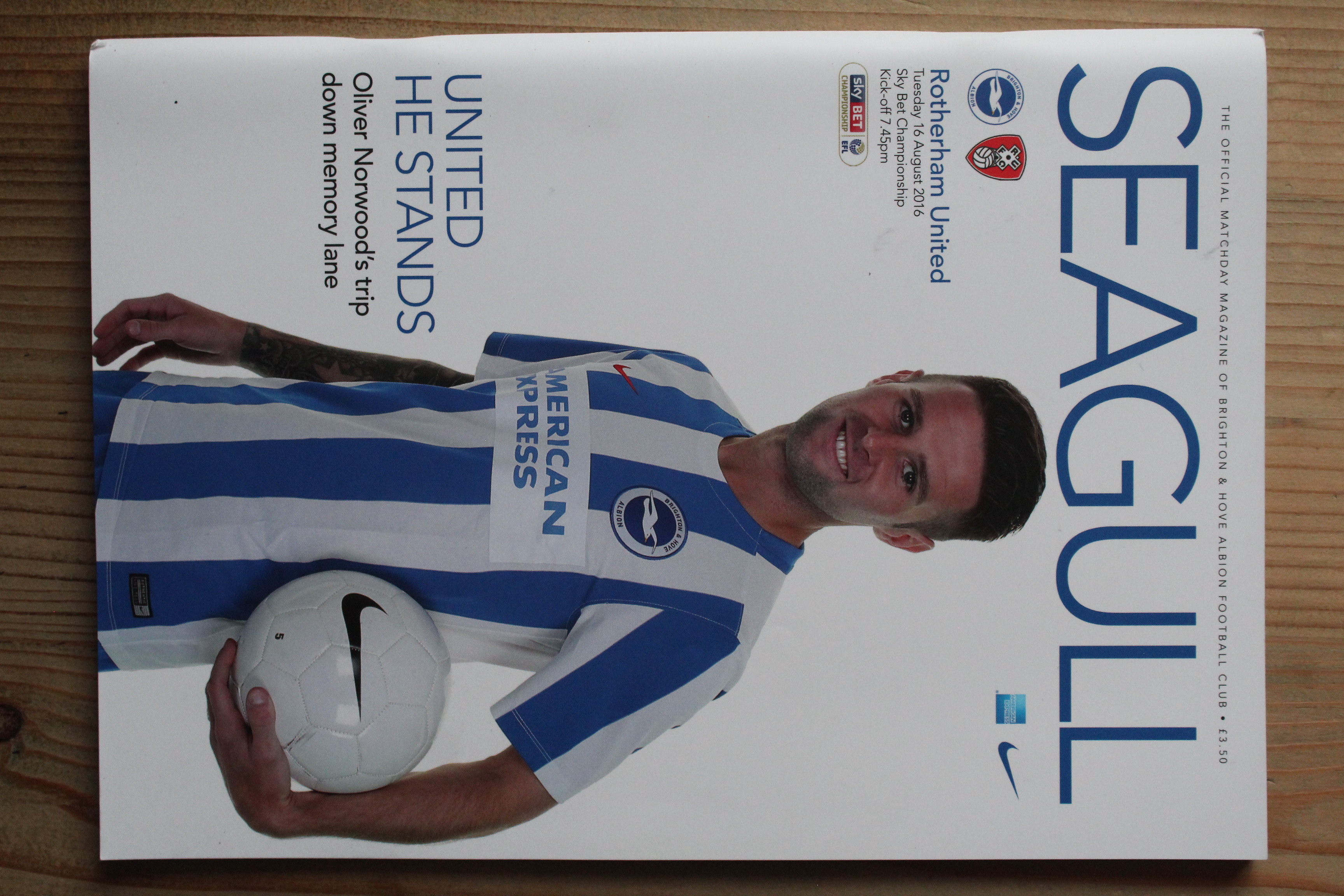 Brighton & Hove Albion FC v Rotherham United FC