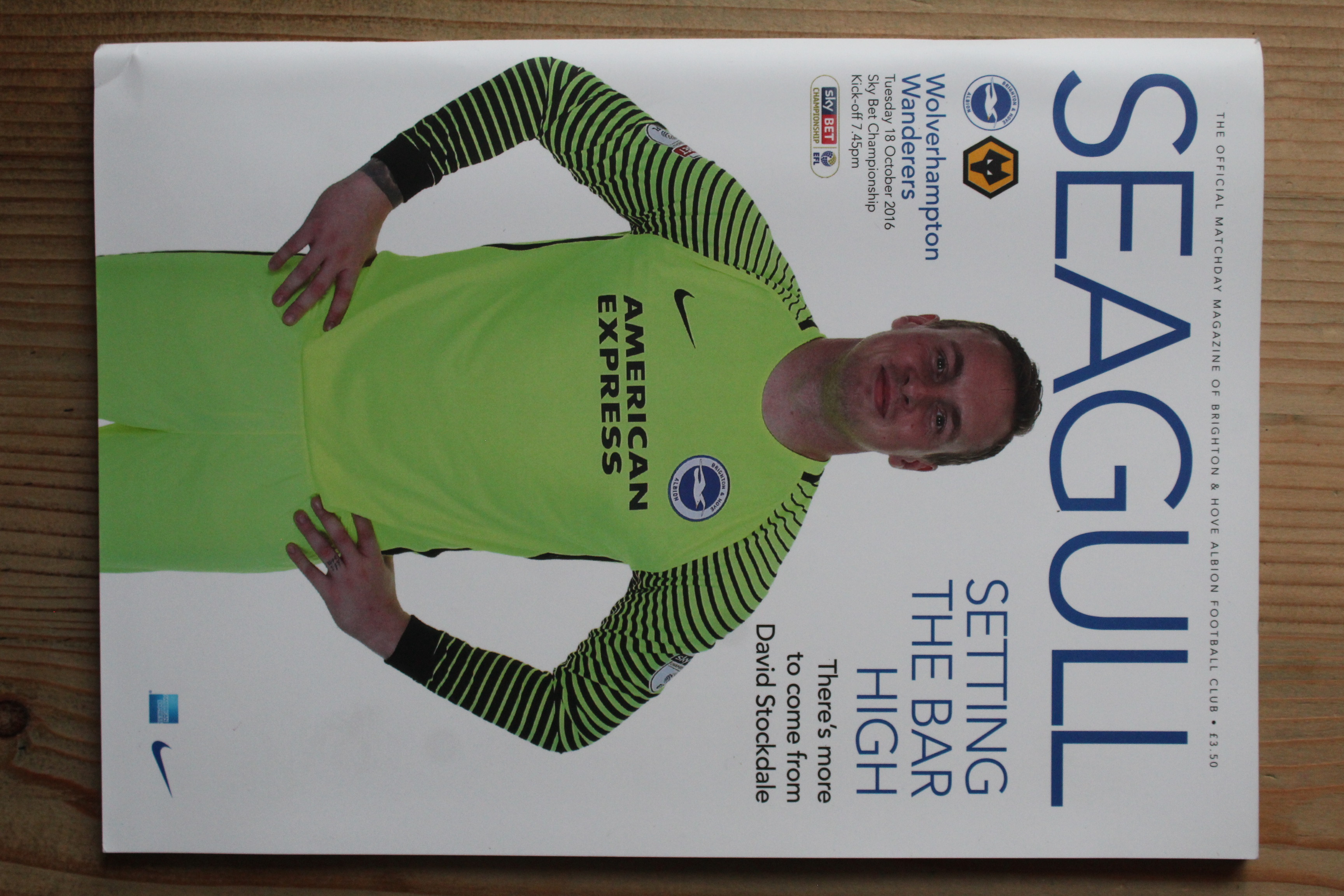 Brighton & Hove Albion FC v Wolverhampton Wanderers FC