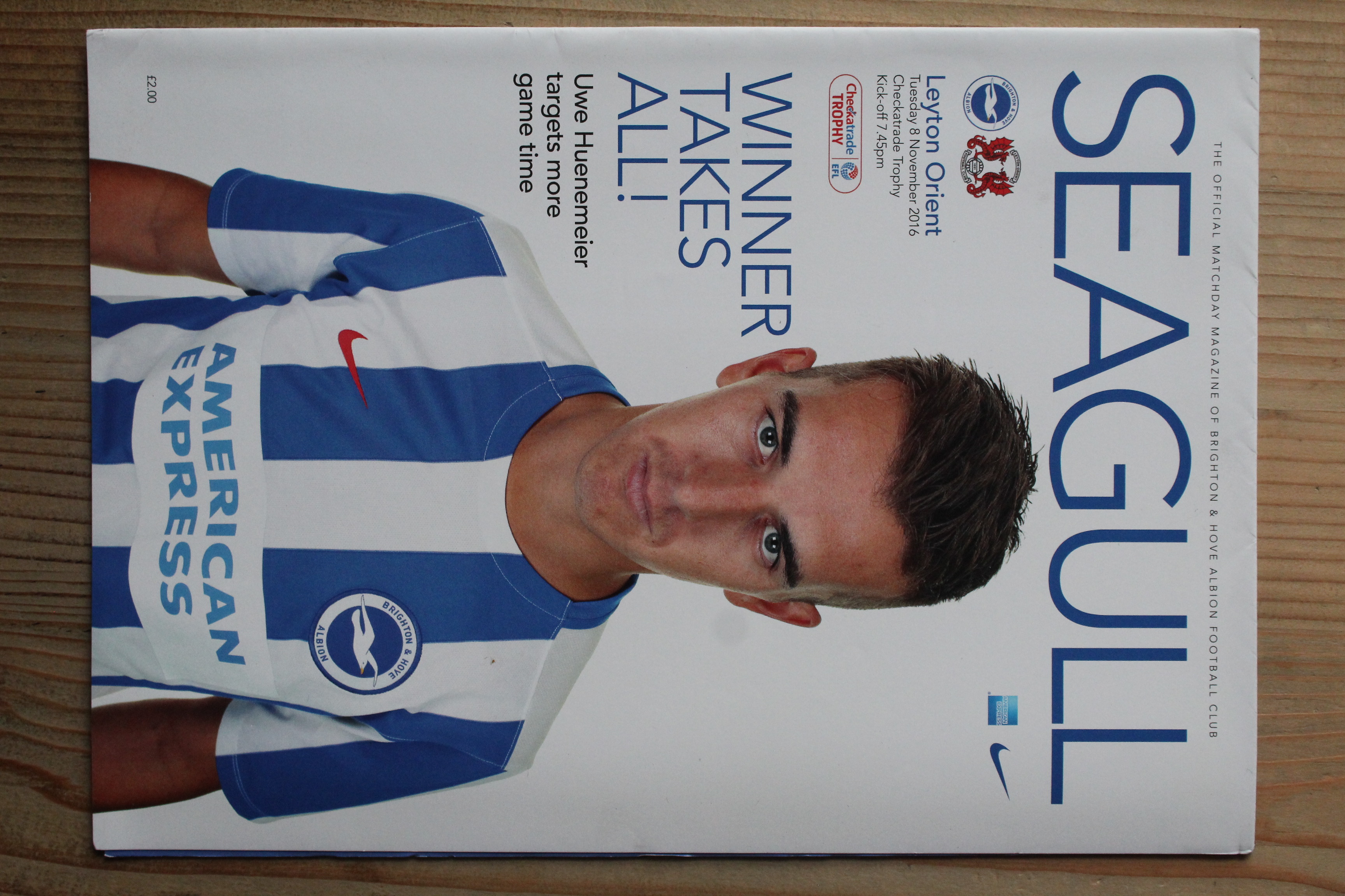 Brighton & Hove Albion FC v Leyton Orient FC