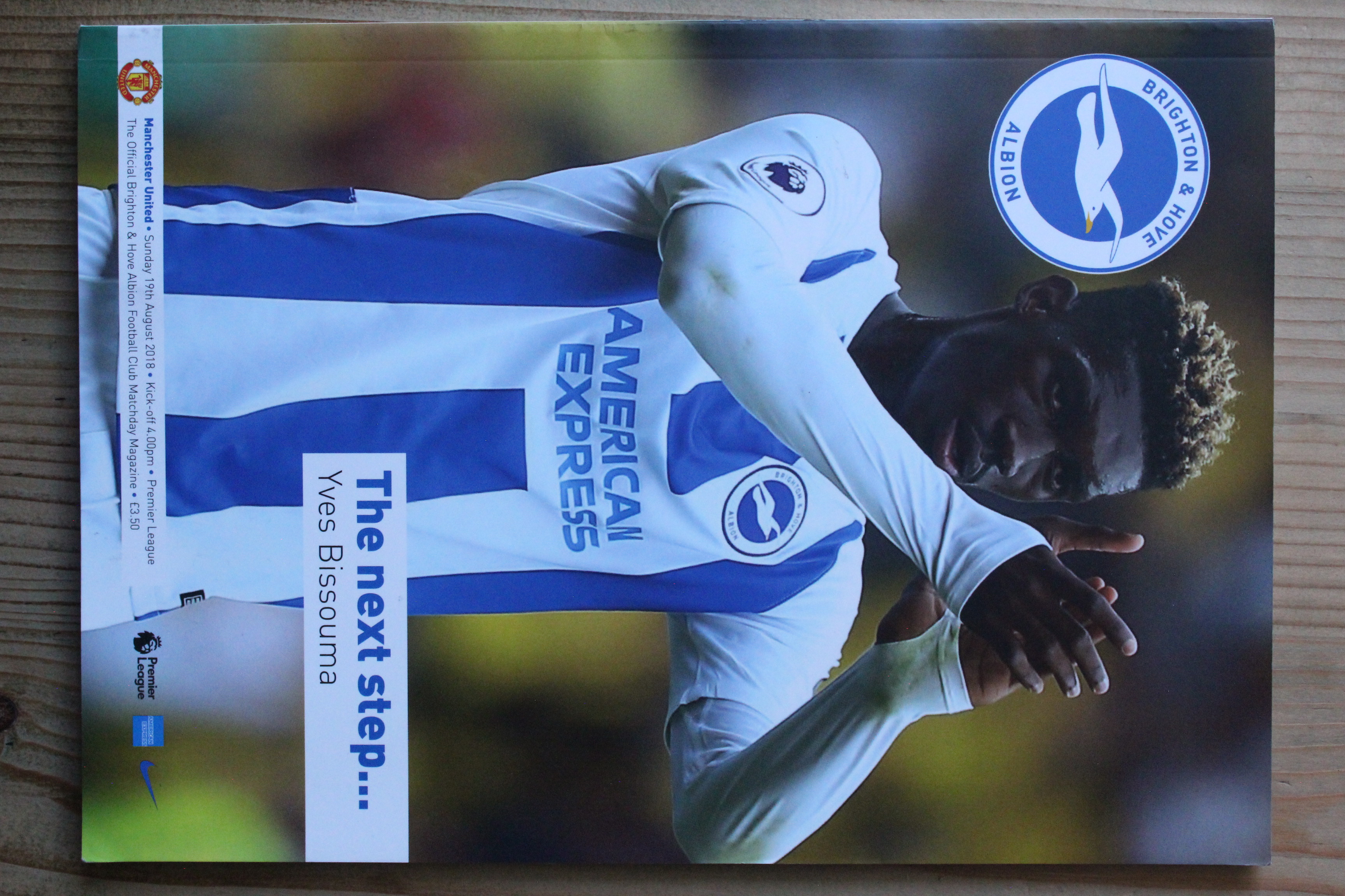 Brighton & Hove Albion FC v Manchester United FC