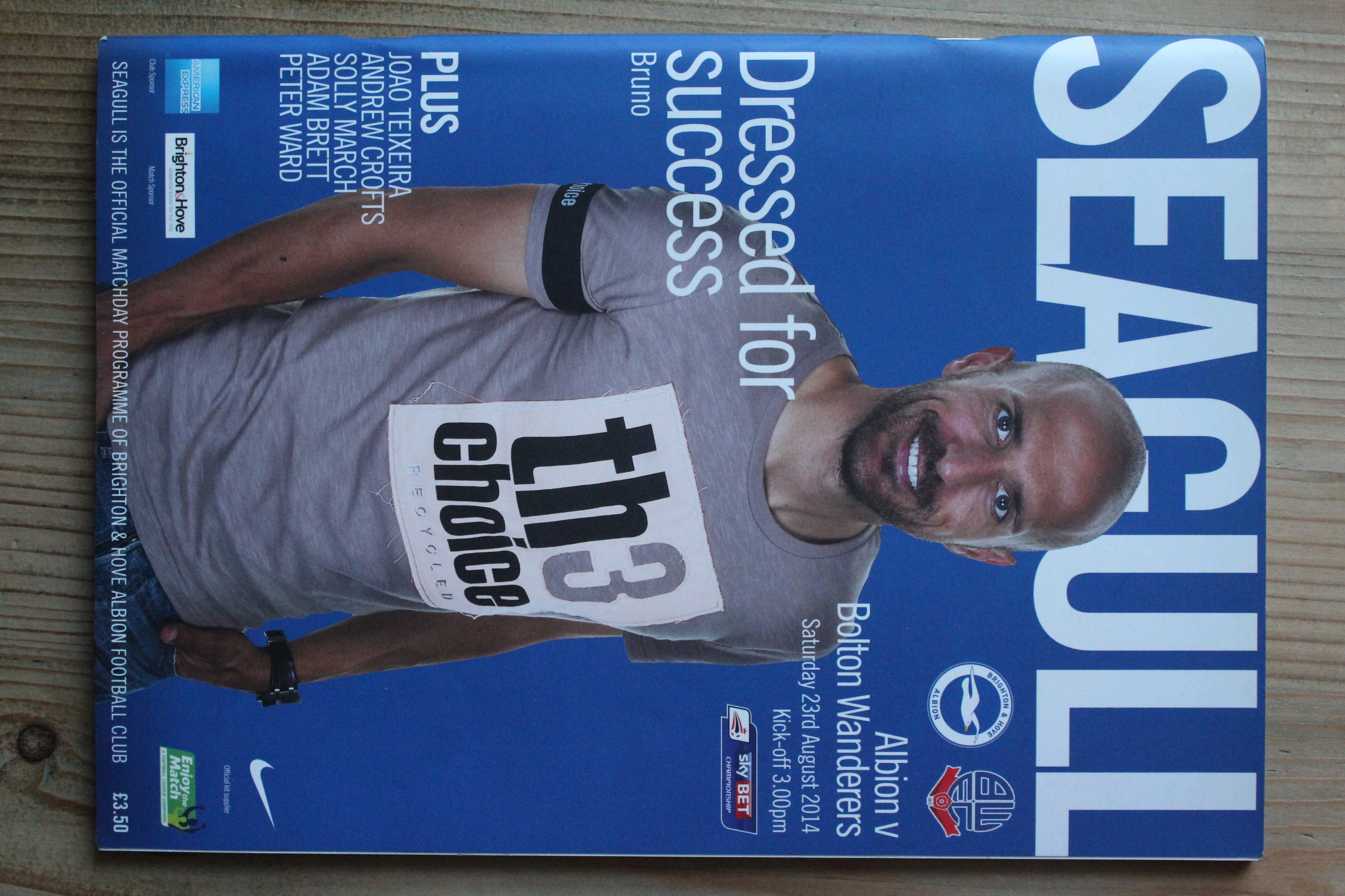 Brighton & Hove Albion FC v Bolton Wanderers FC