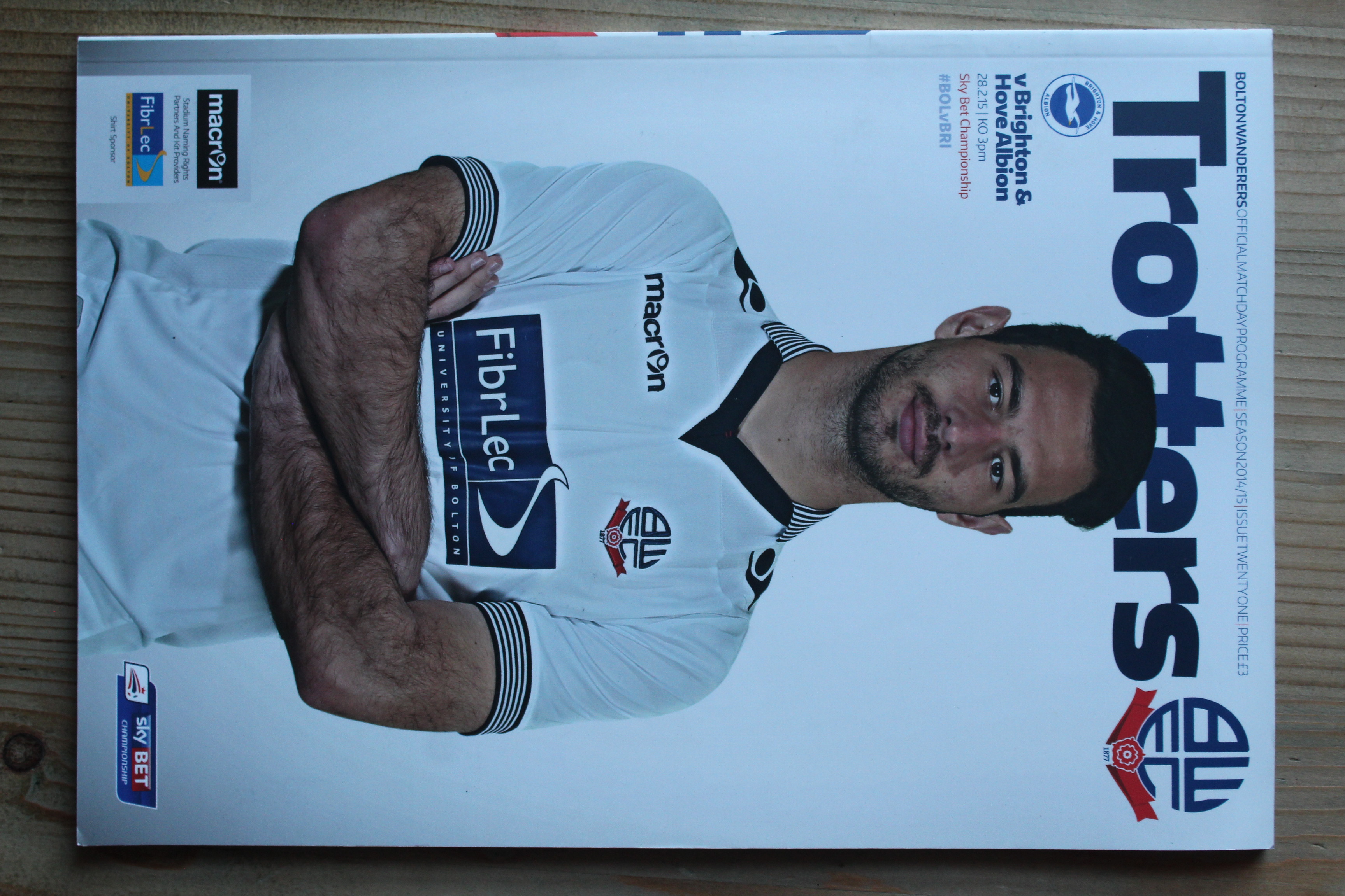 Bolton Wanderers FC v Brighton & Hove Albion FC