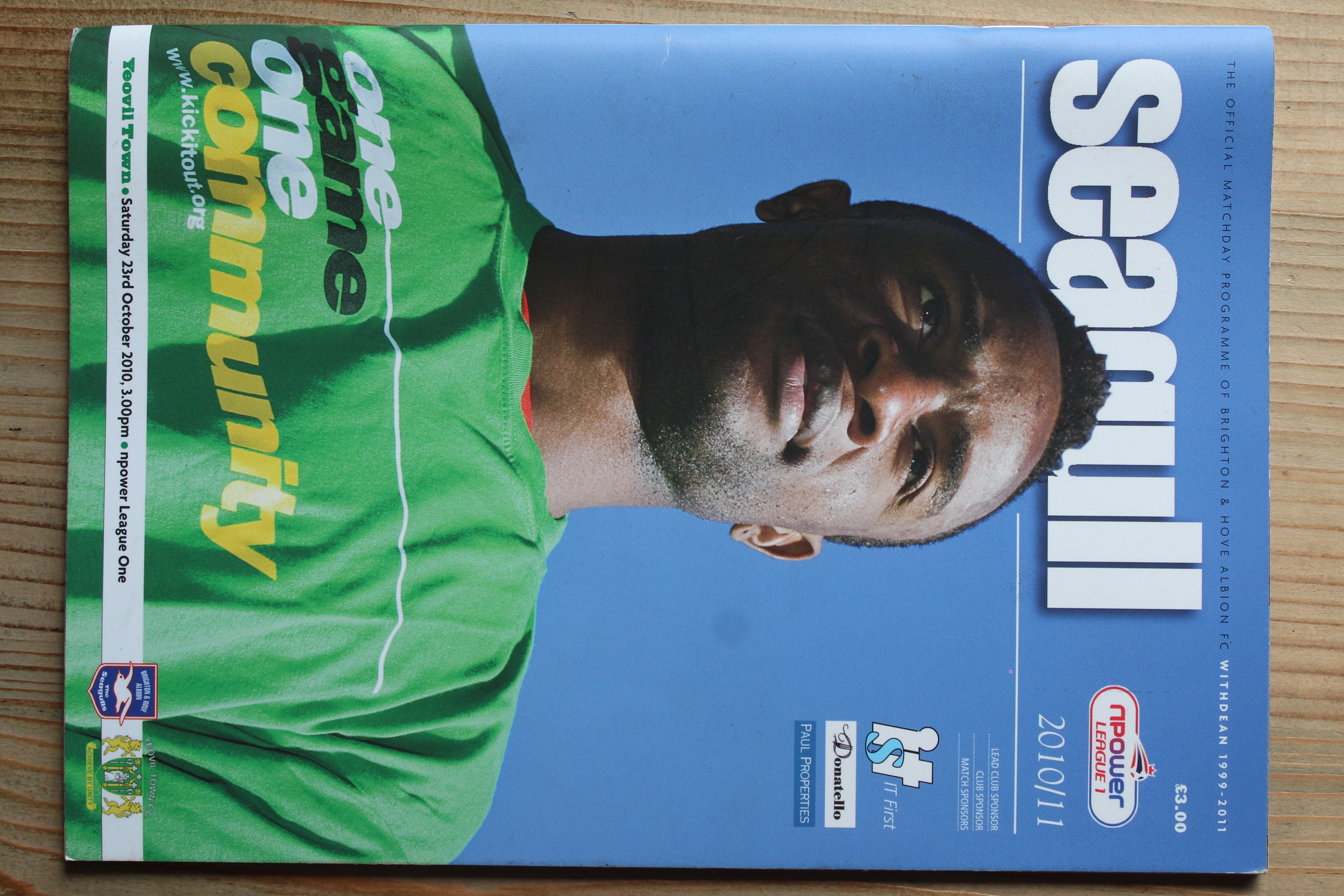 Brighton & Hove Albion FC v Yeovil Town FC
