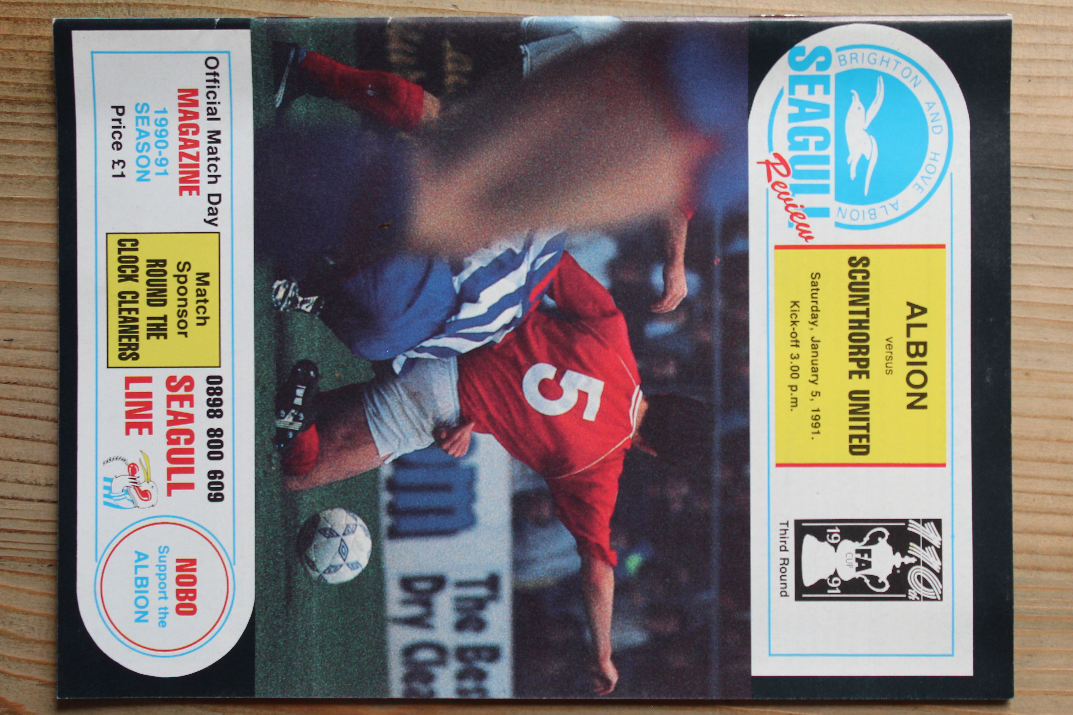 Brighton & Hove Albion FC v Scunthorpe United FC