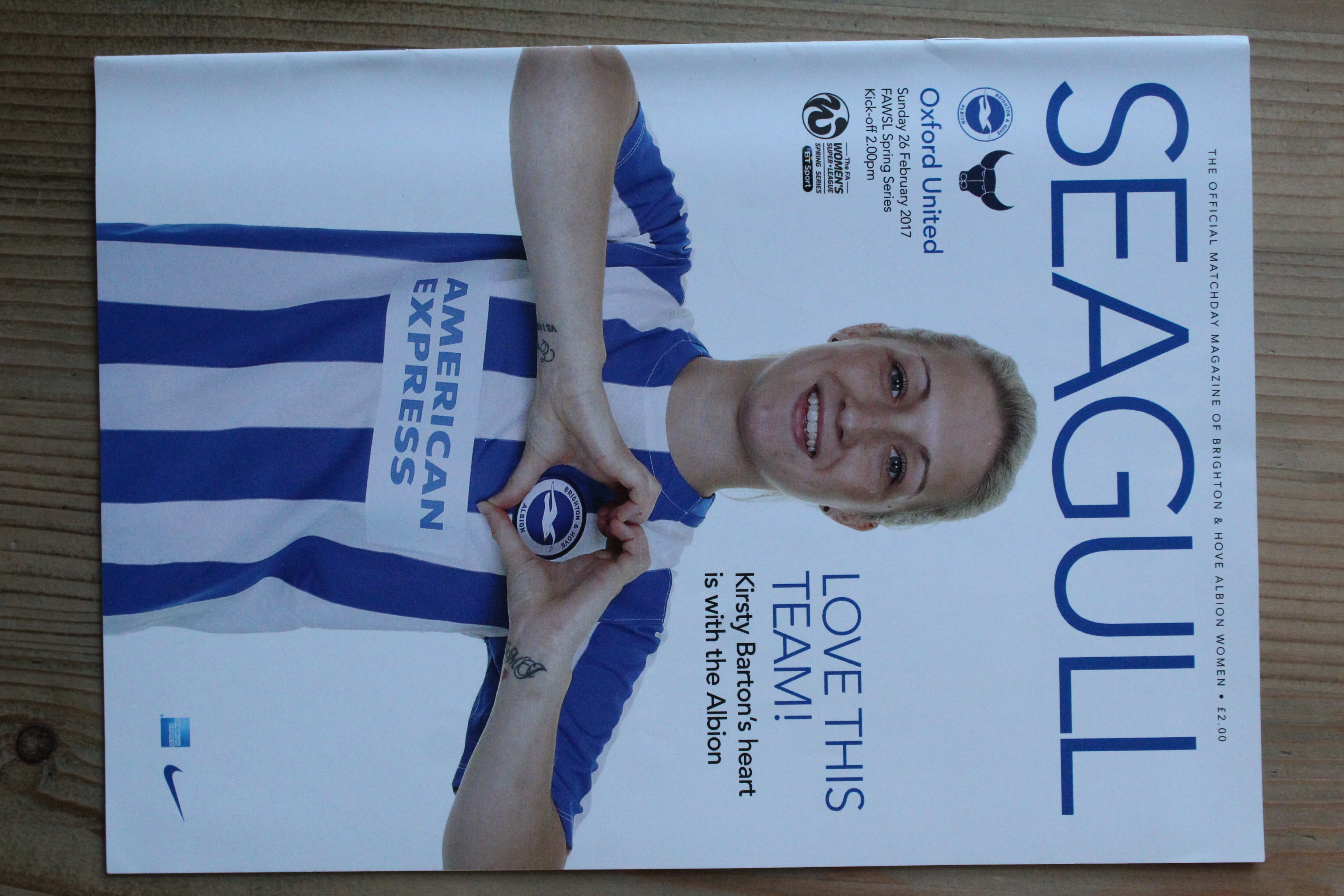 Brighton & Hove Albion (Women) v Oxford United (Women)