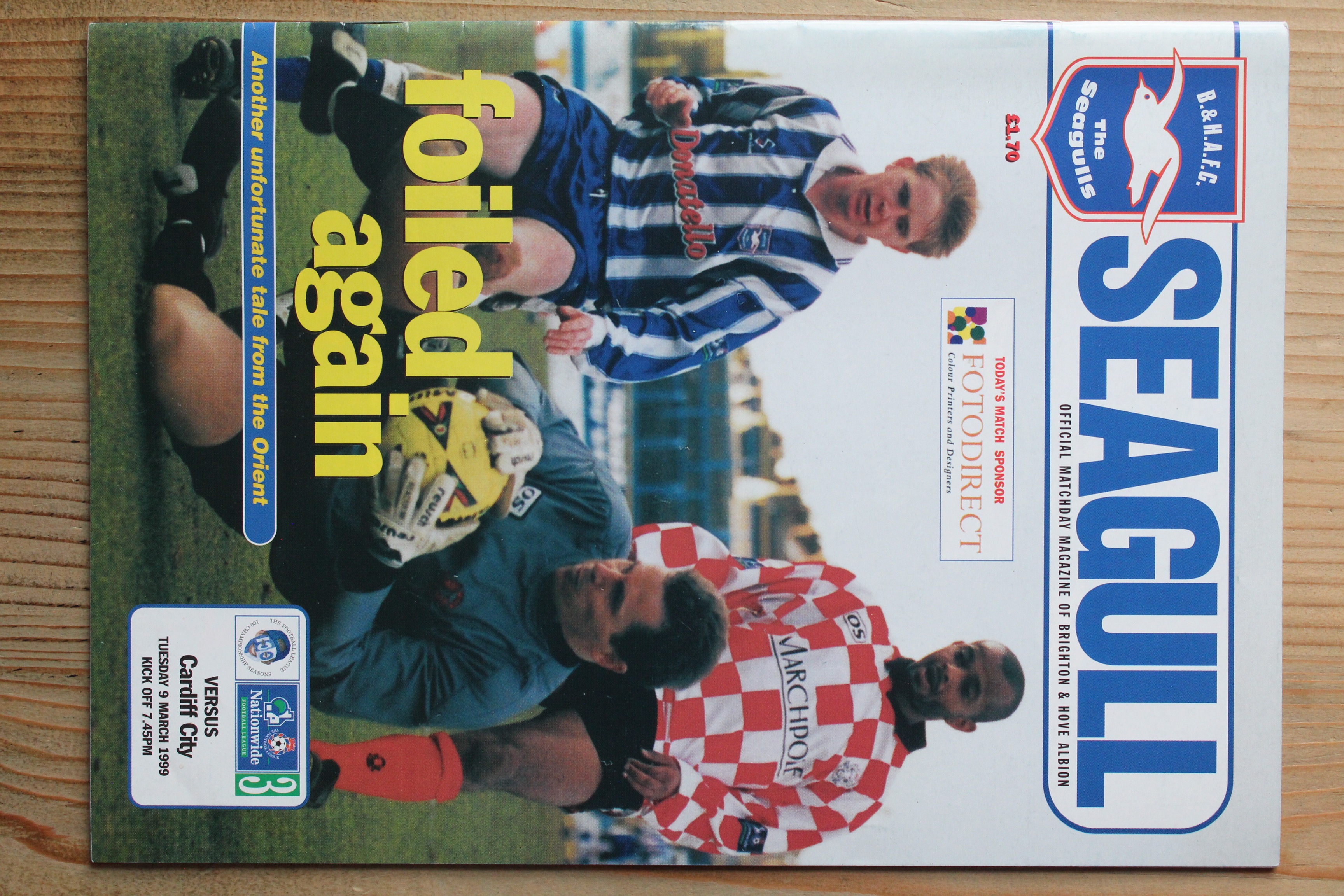 Brighton & Hove Albion FC v Cardiff City FC