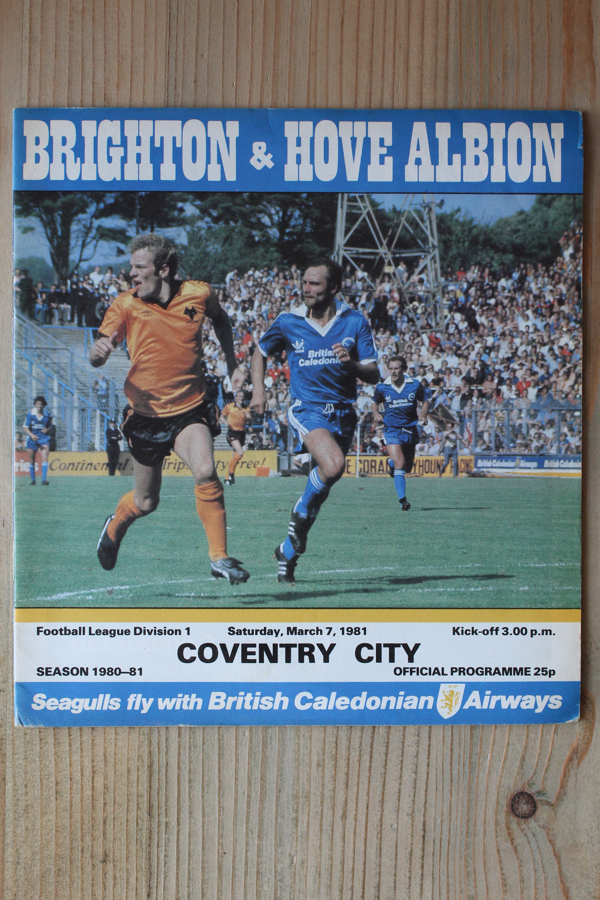 Brighton & Hove Albion FC v Coventry City FC