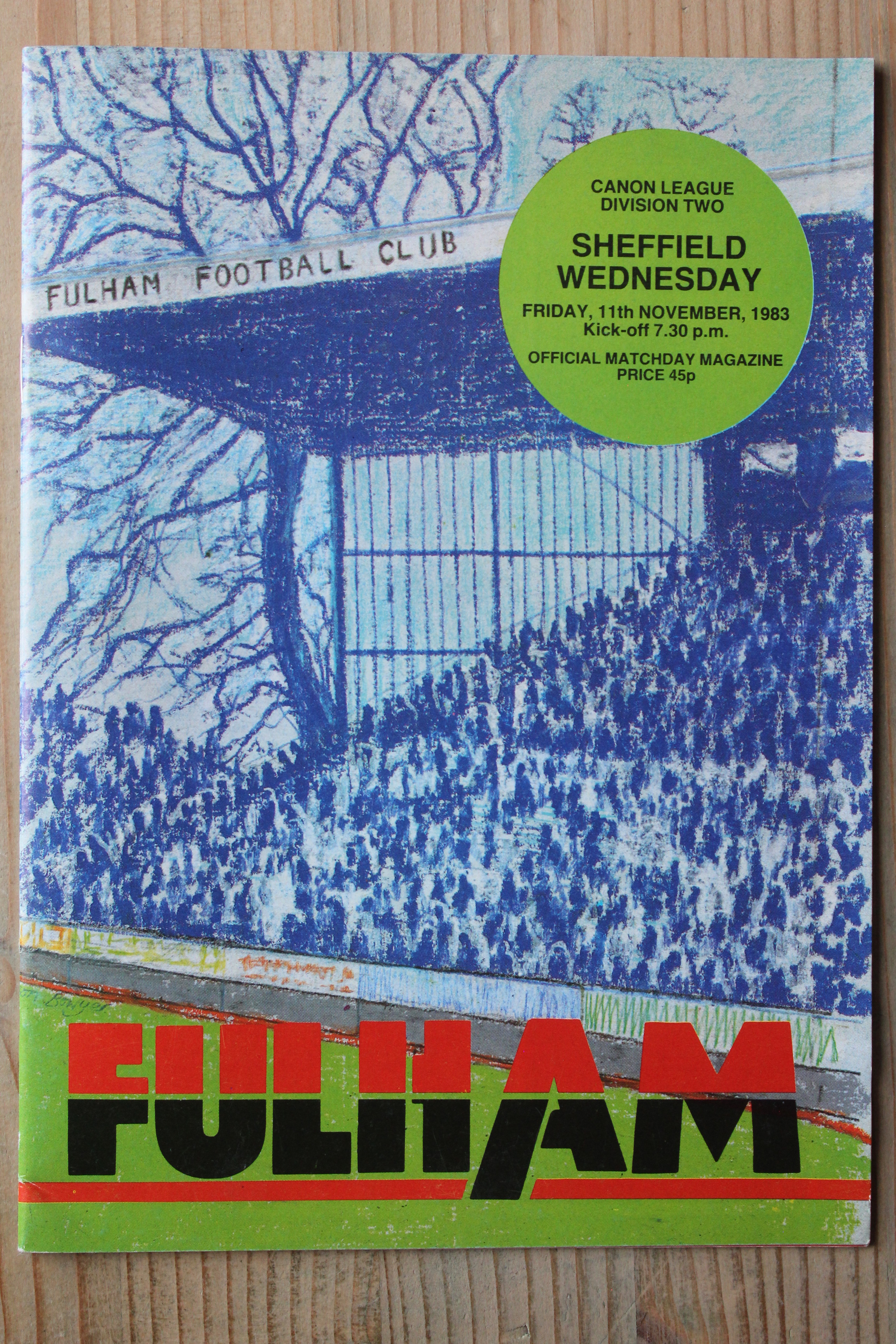 Fulham FC v Sheffield Wednesday FC 