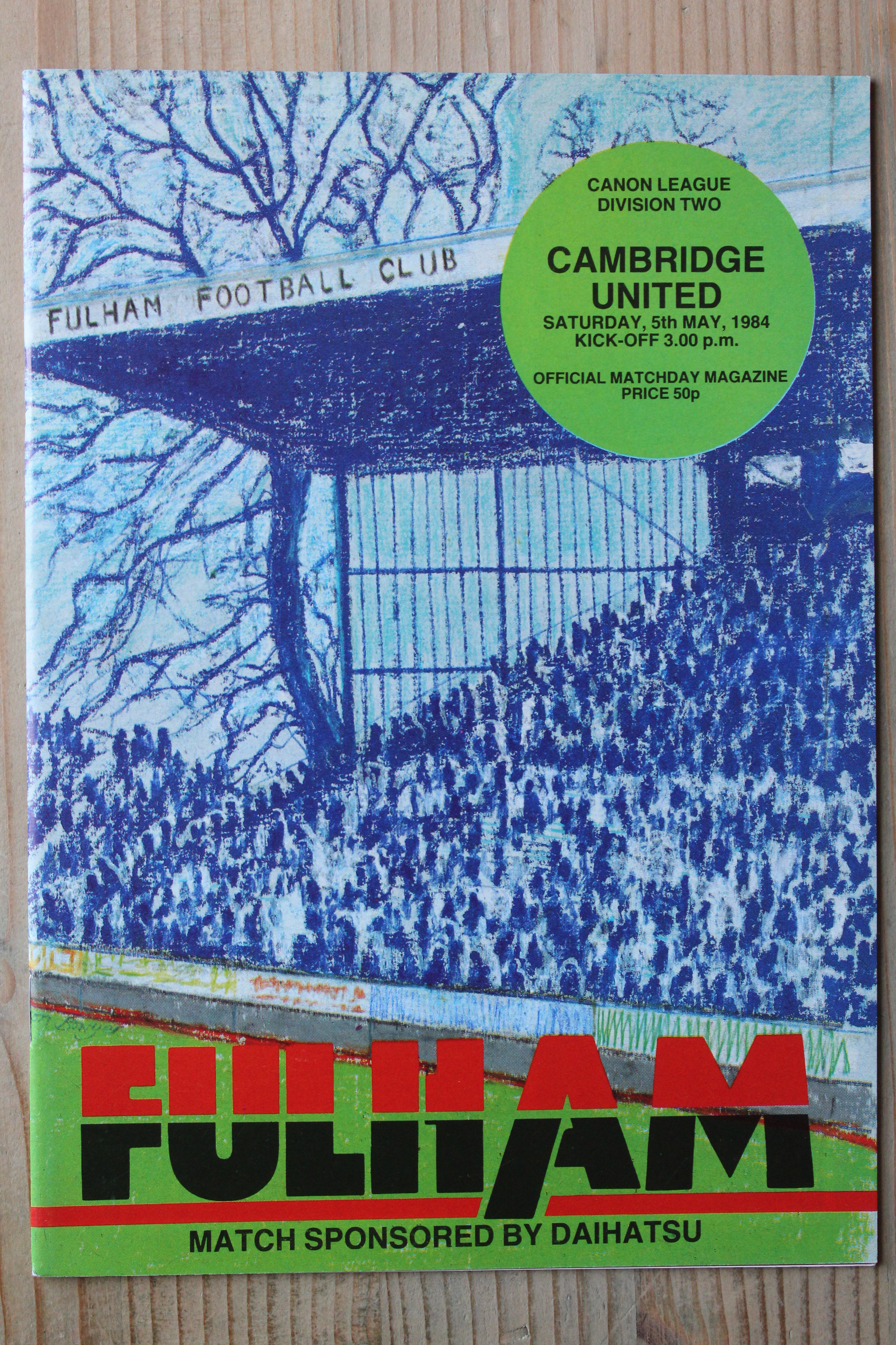 Fulham FC v Cambridge United FC