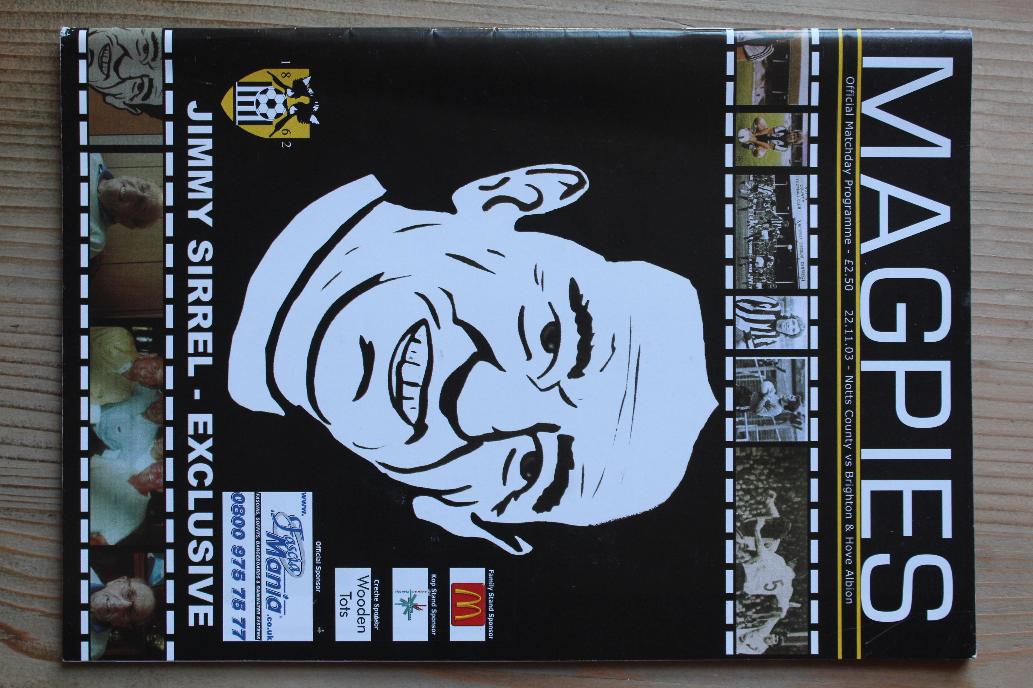 Notts County FC v Brighton & Hove Albion FC