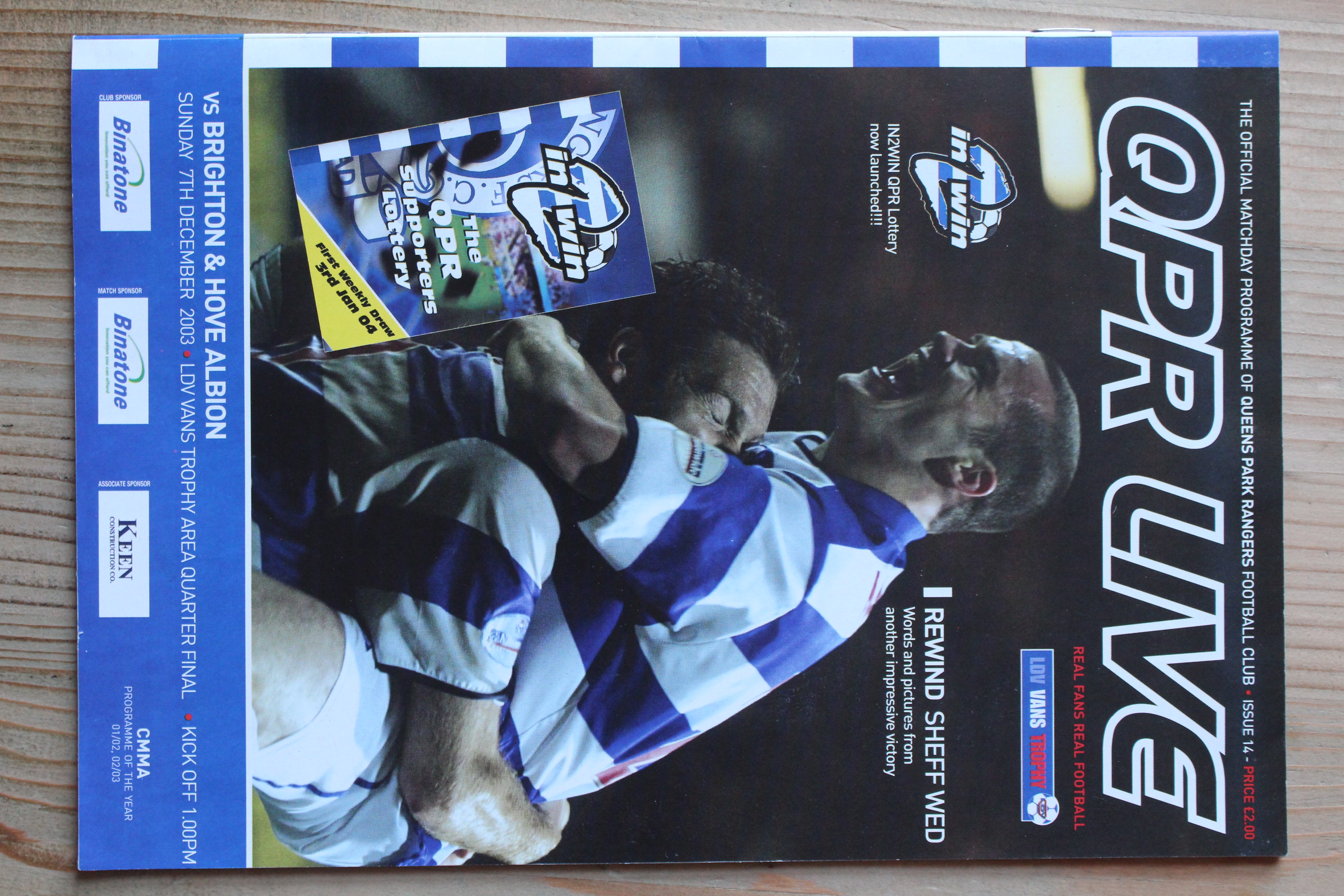 Queens Park Rangers FC v Brighton & Hove Albion FC