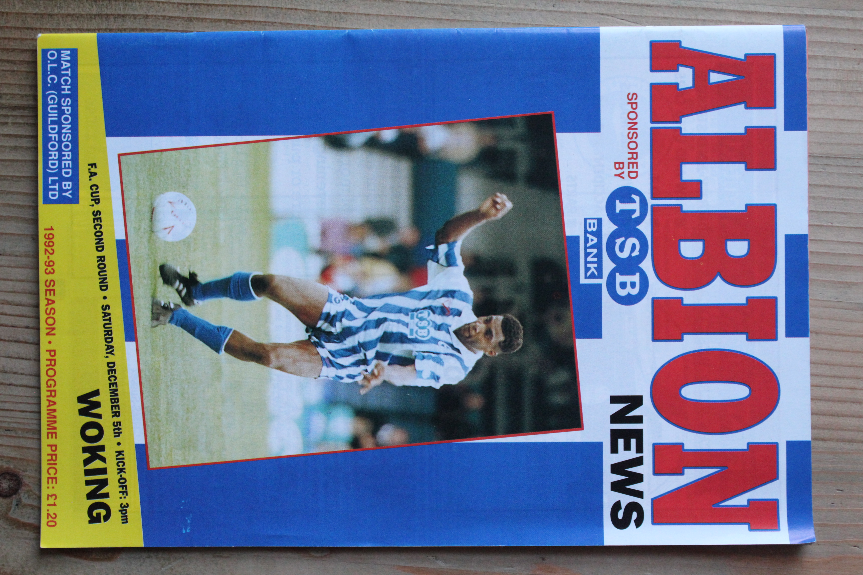 Brighton & Hove Albion FC v Woking FC