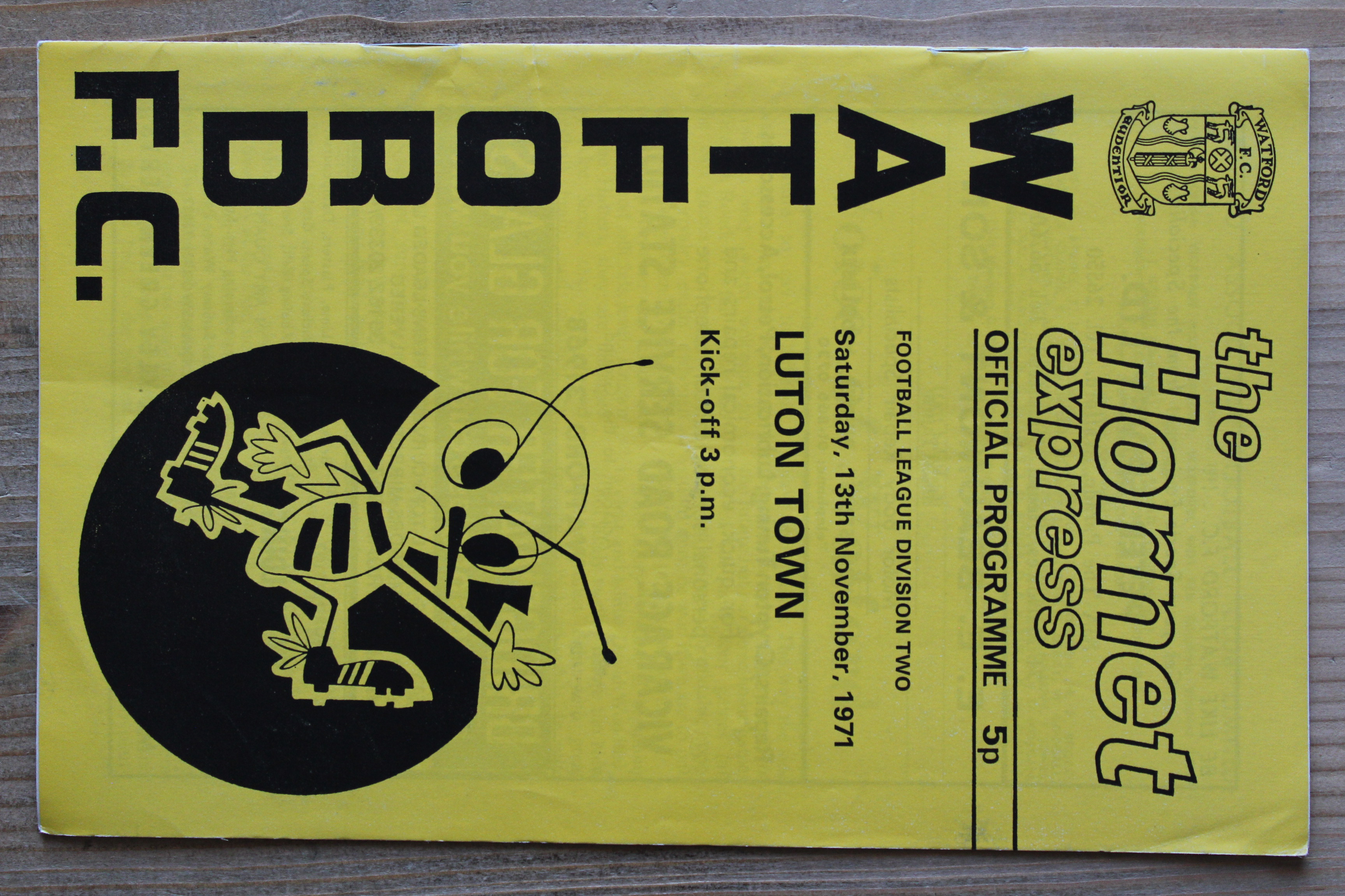 Watford FC v Luton Town FC