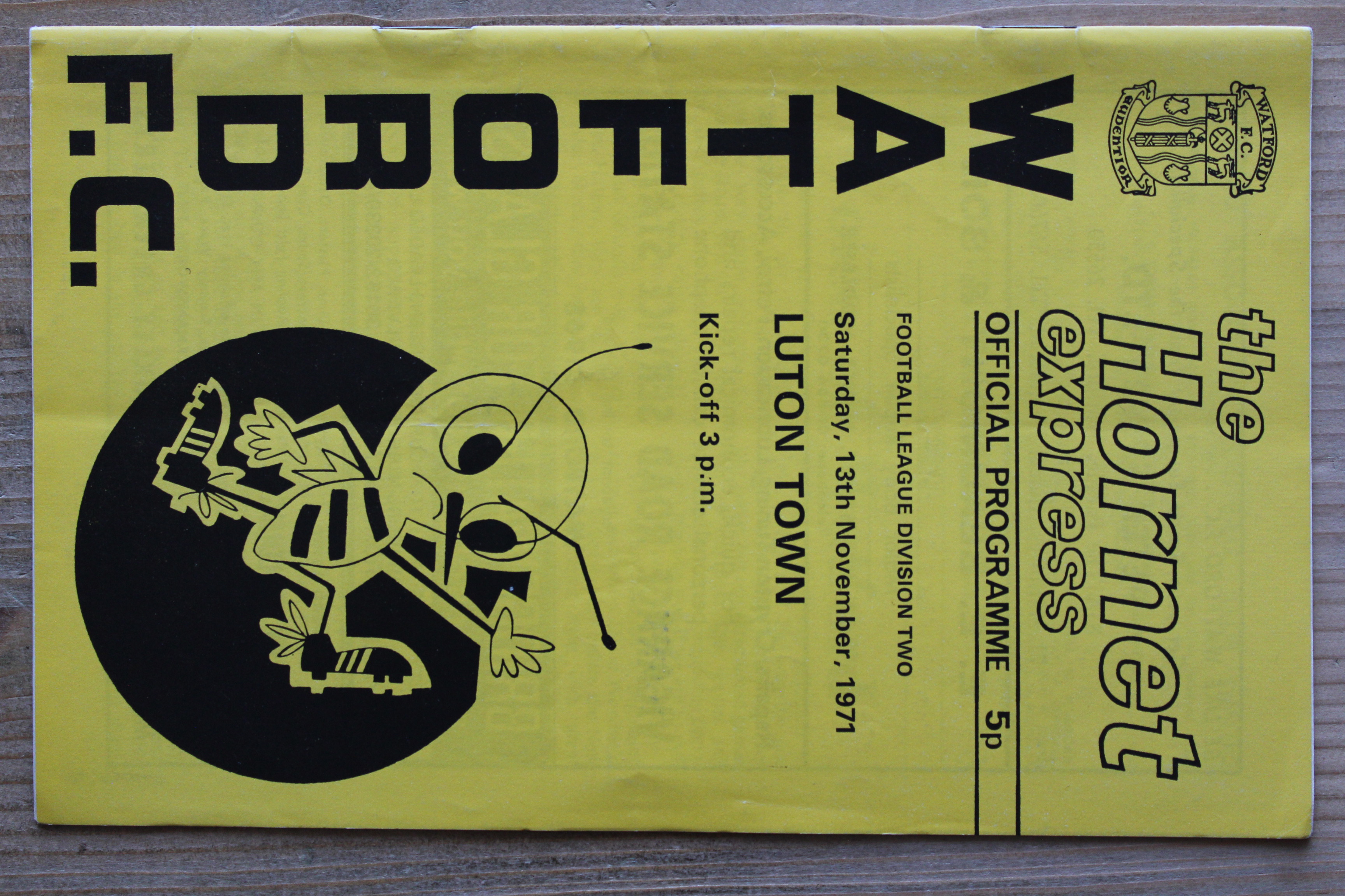 Watford FC v Luton Town FC