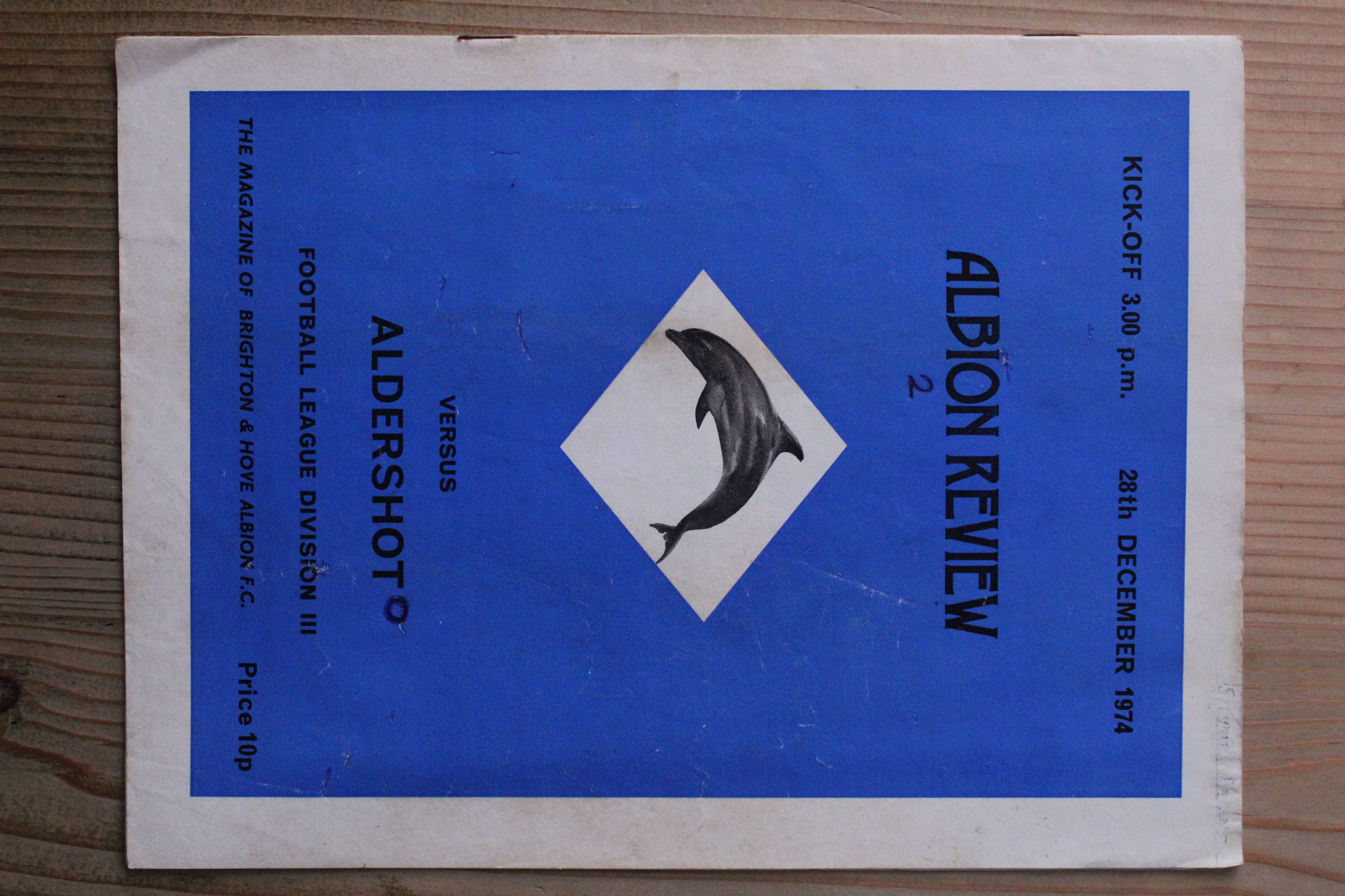 Brighton & Hove Albion FC v Aldershot F.C