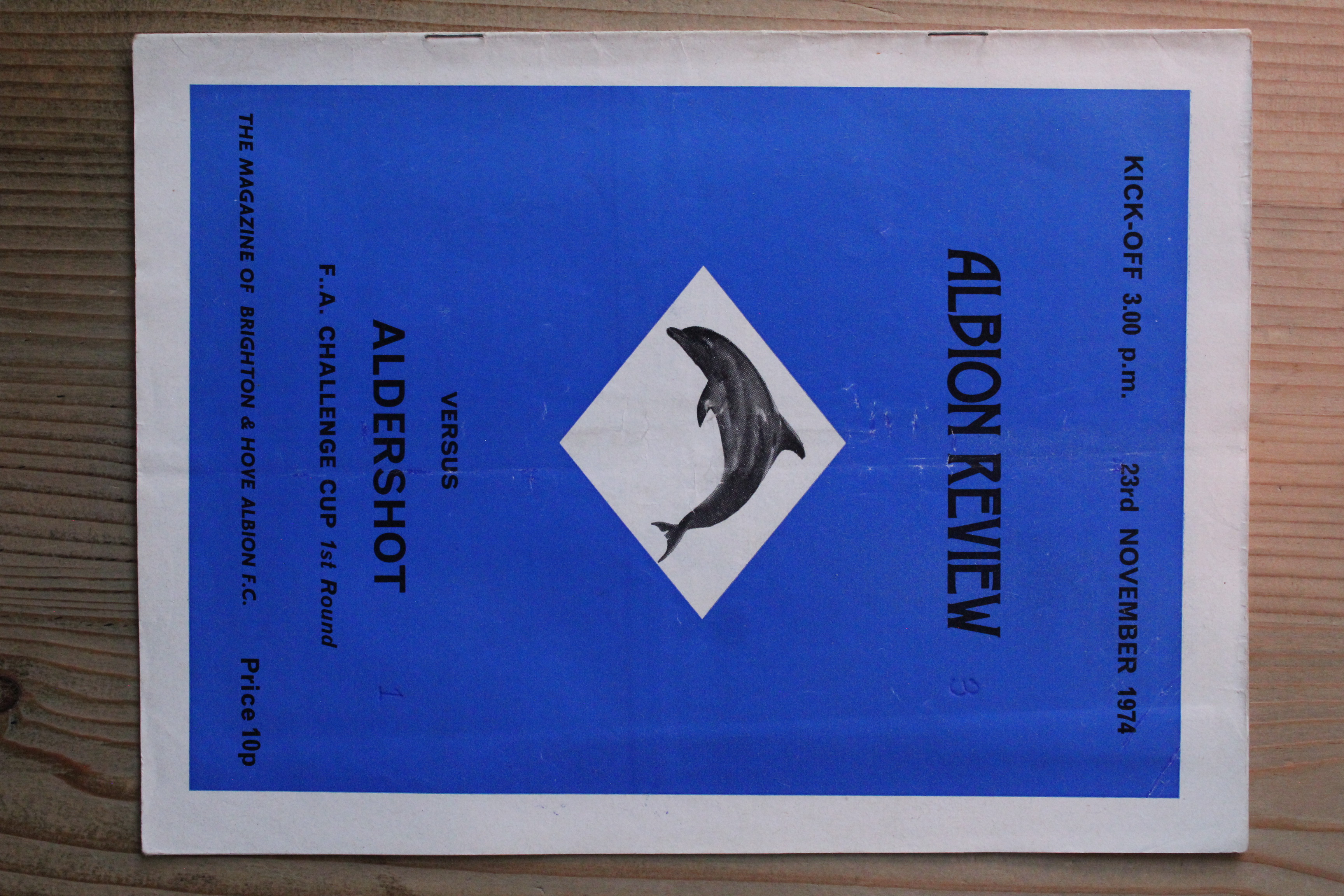 Brighton & Hove Albion FC v Aldershot F.C