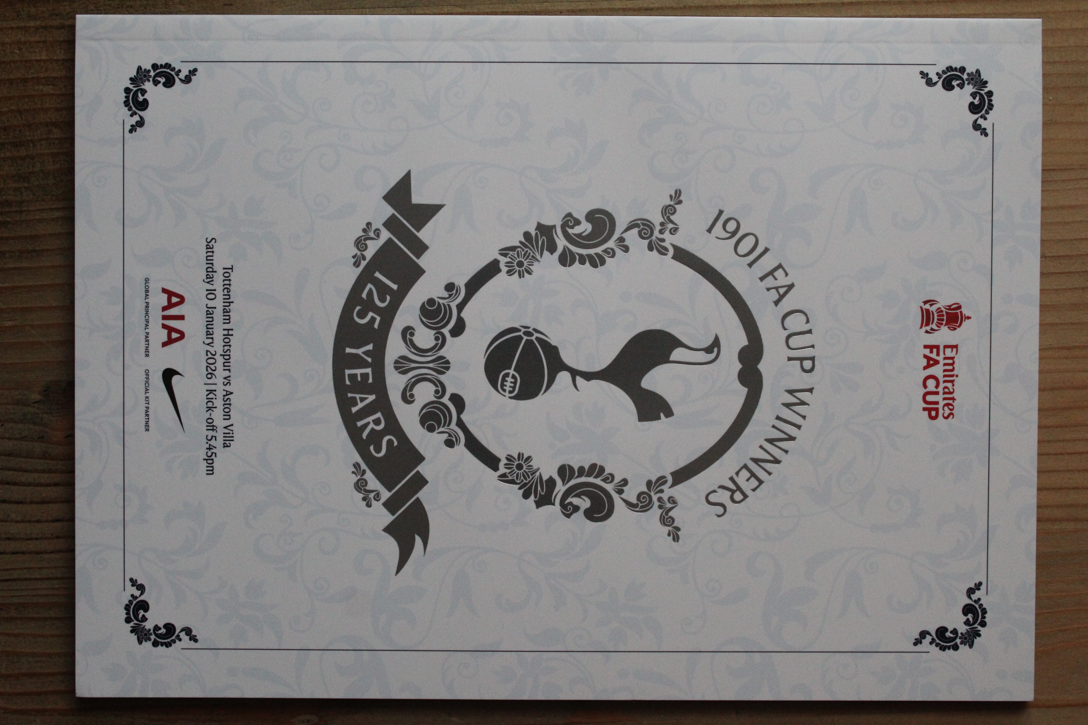 Tottenham Hotspur FC v Aston Villa FC