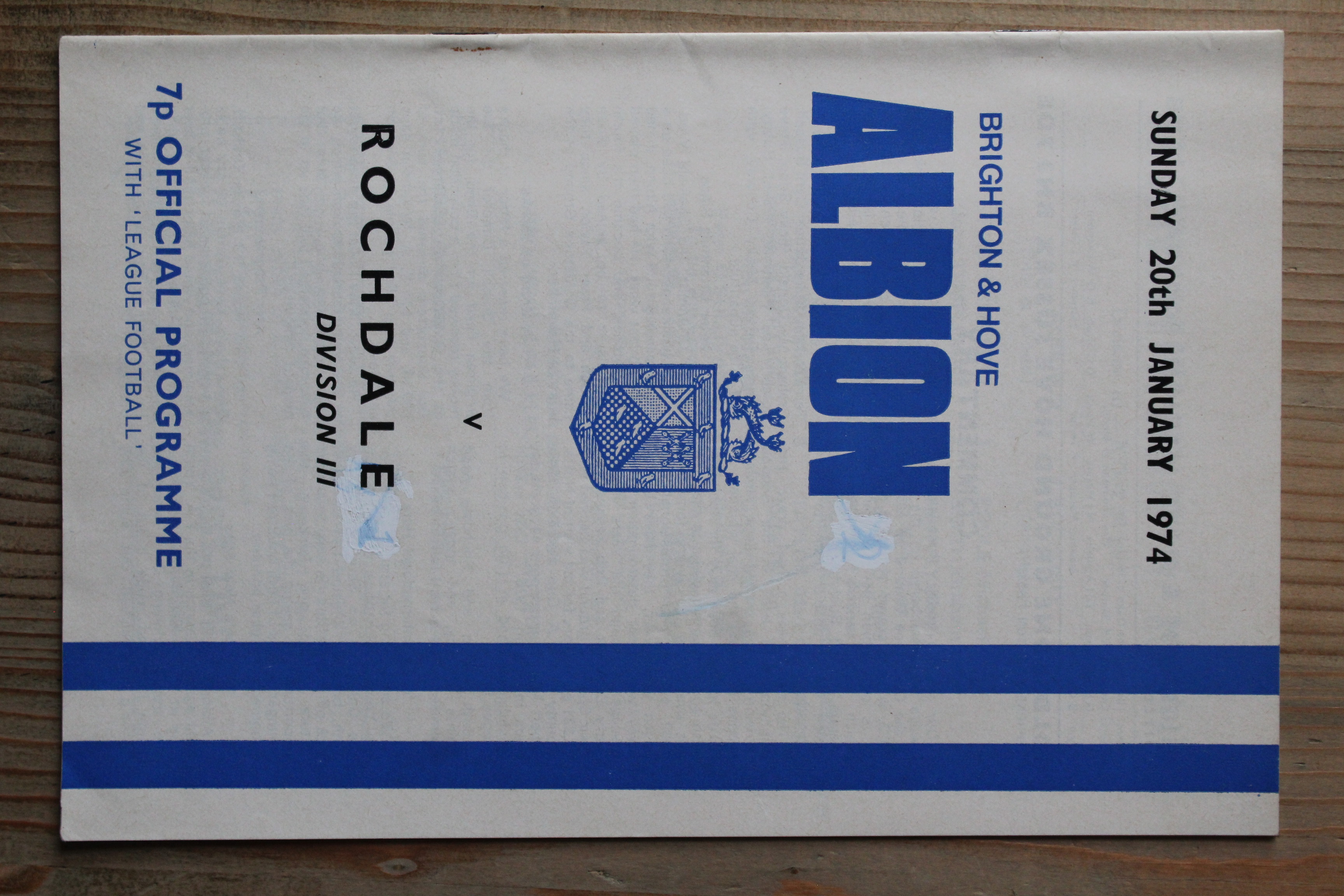 Brighton & Hove Albion FC v Rochdale FC