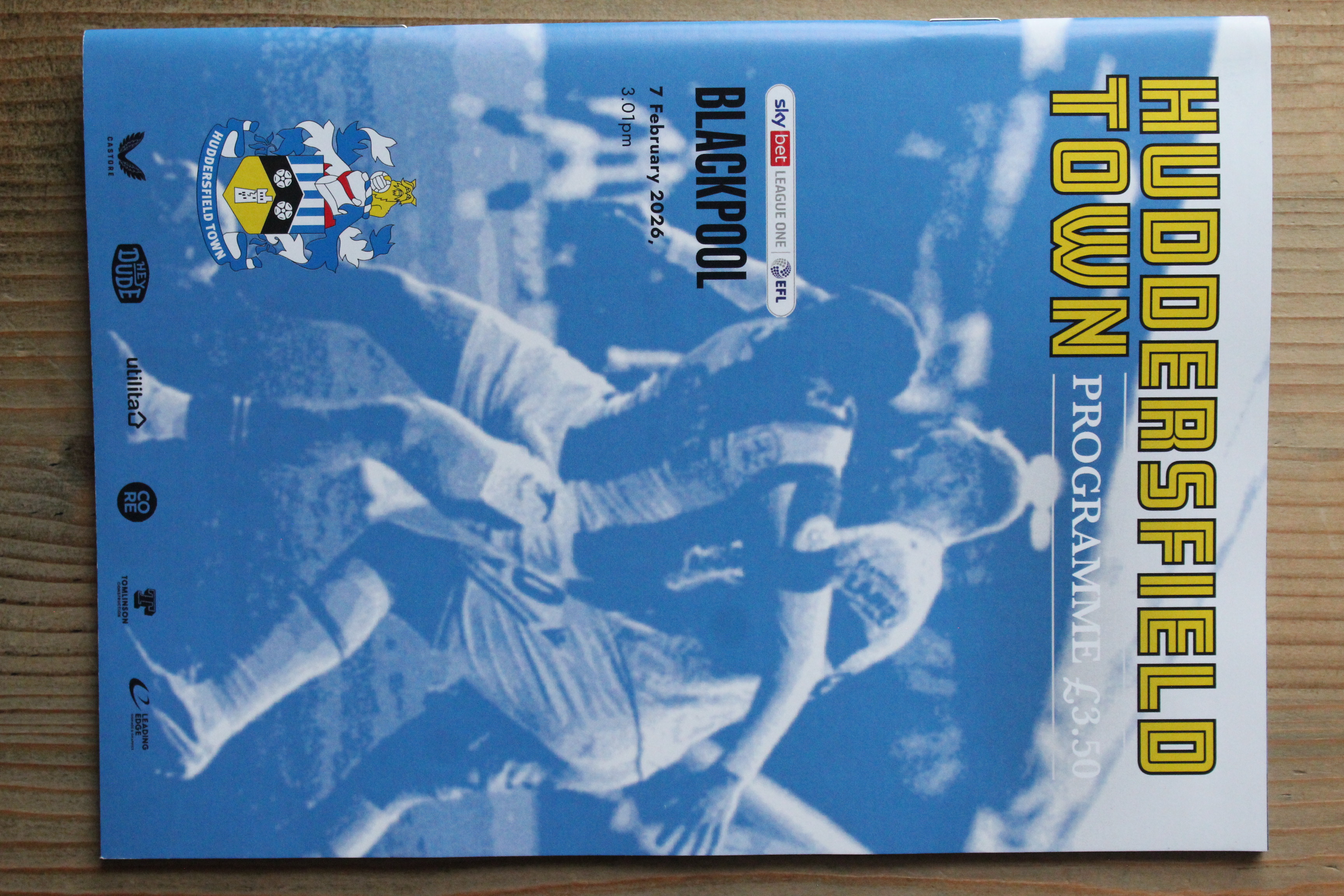 Huddersfield Town FC v Blackpool FC