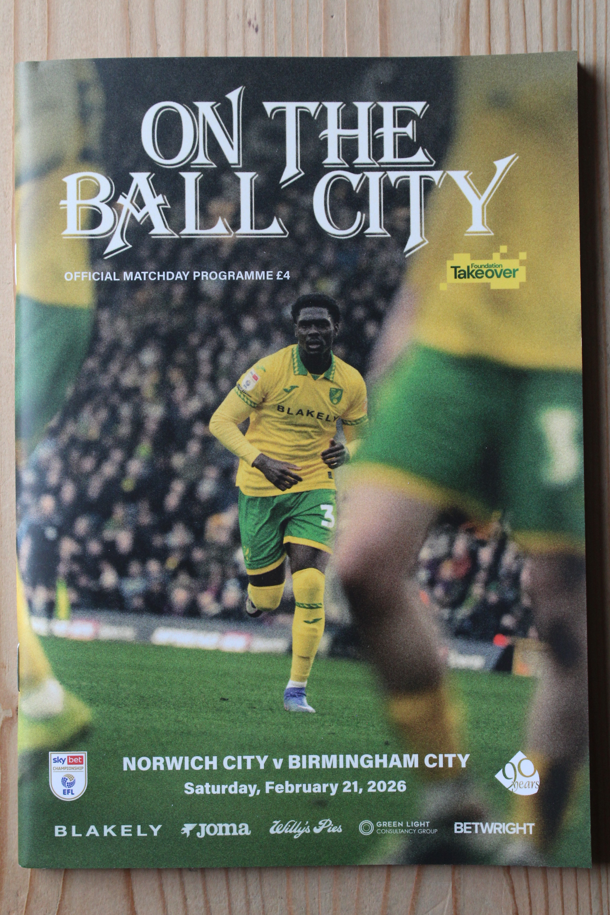 Norwich City FC v Birmingham City FC