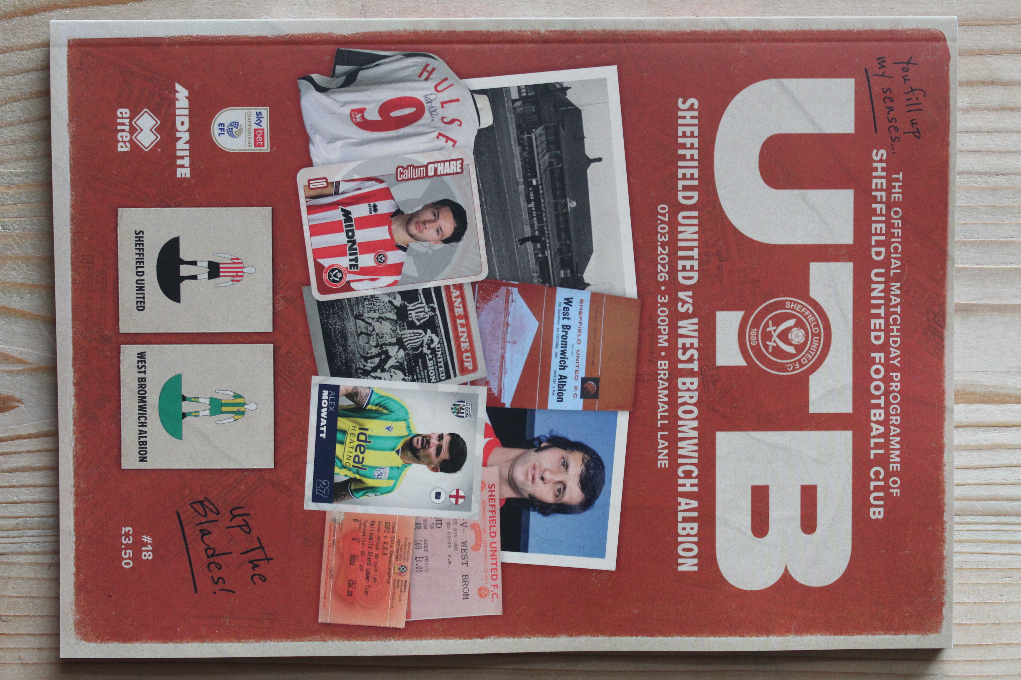 Sheffield United FC v West Bromwich Albion FC 