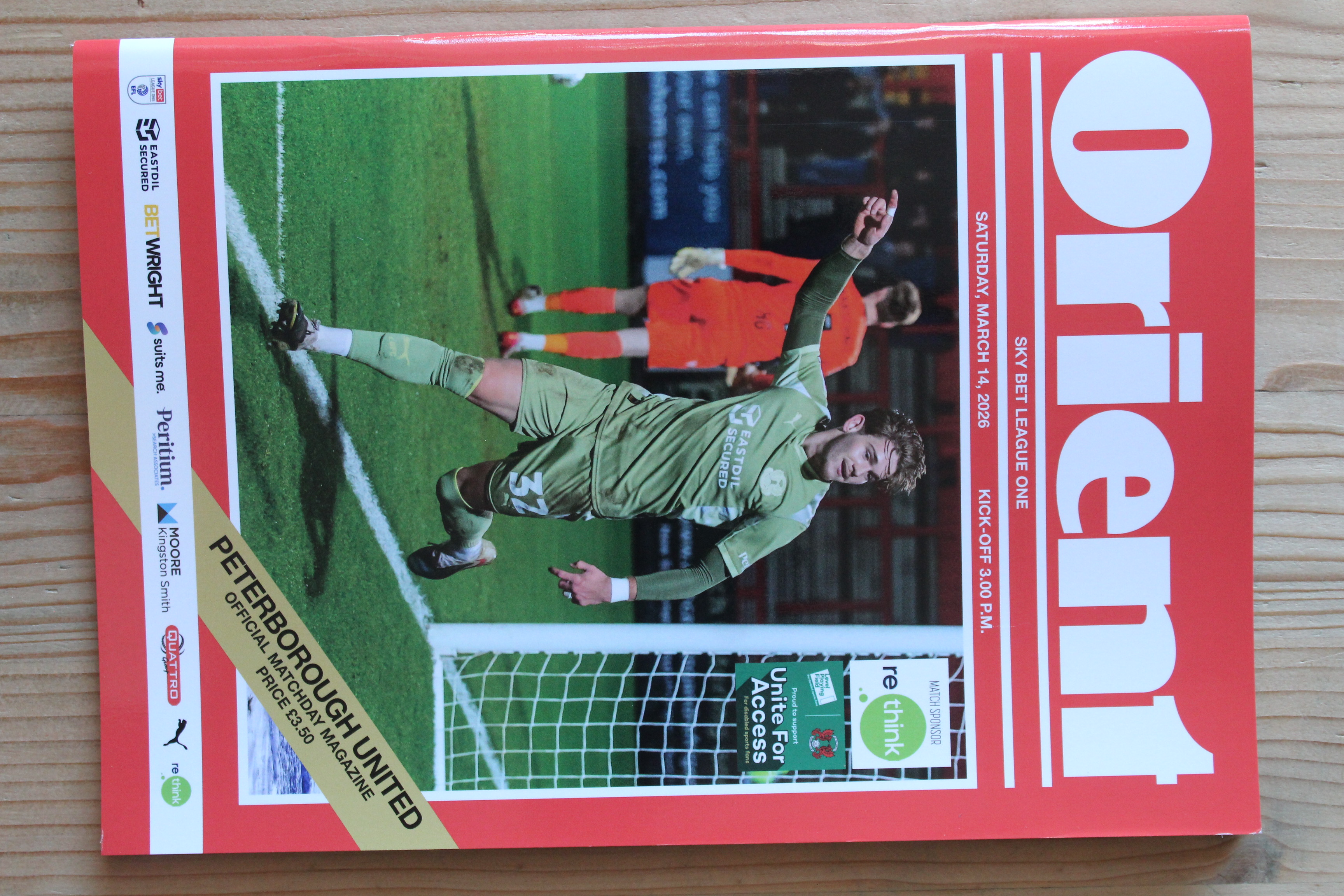 Leyton Orient FC v Peterborough United FC