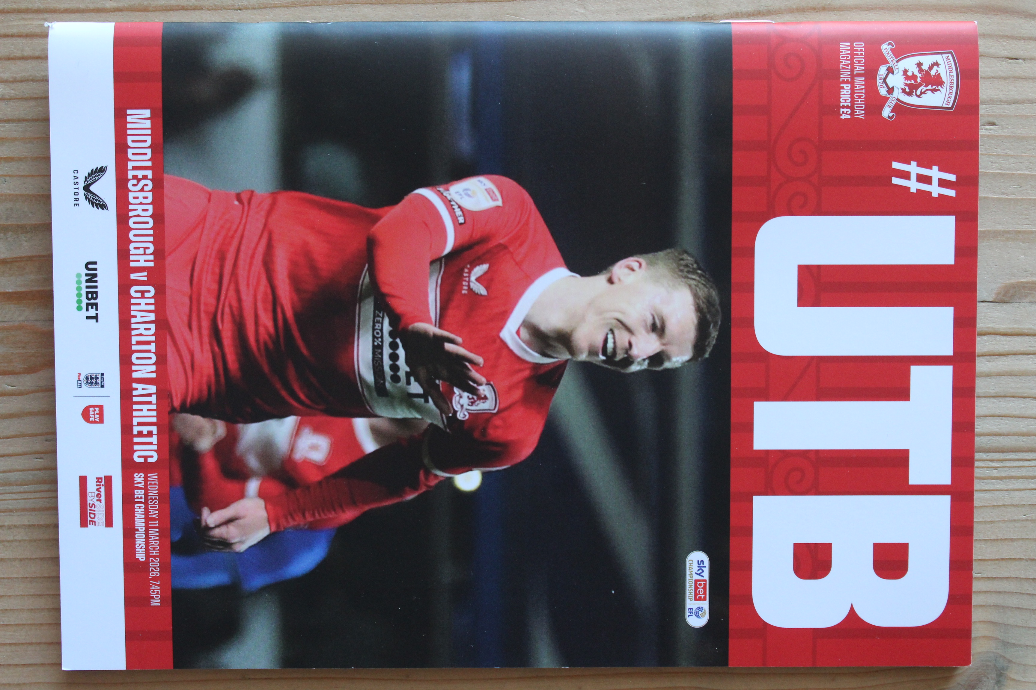 Middlesbrough FC v Charlton Athletic FC