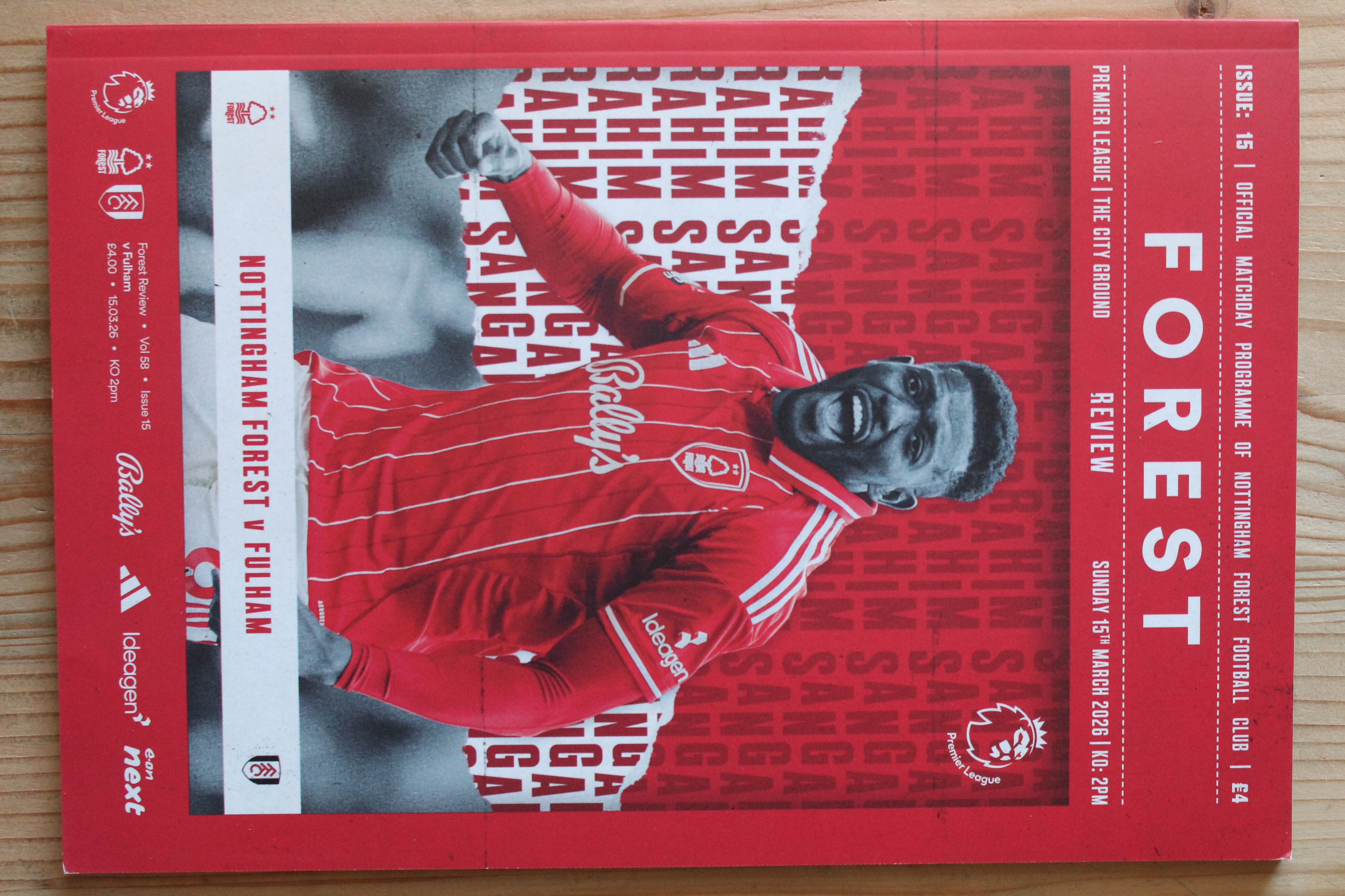 Nottingham Forest FC v Fulham FC