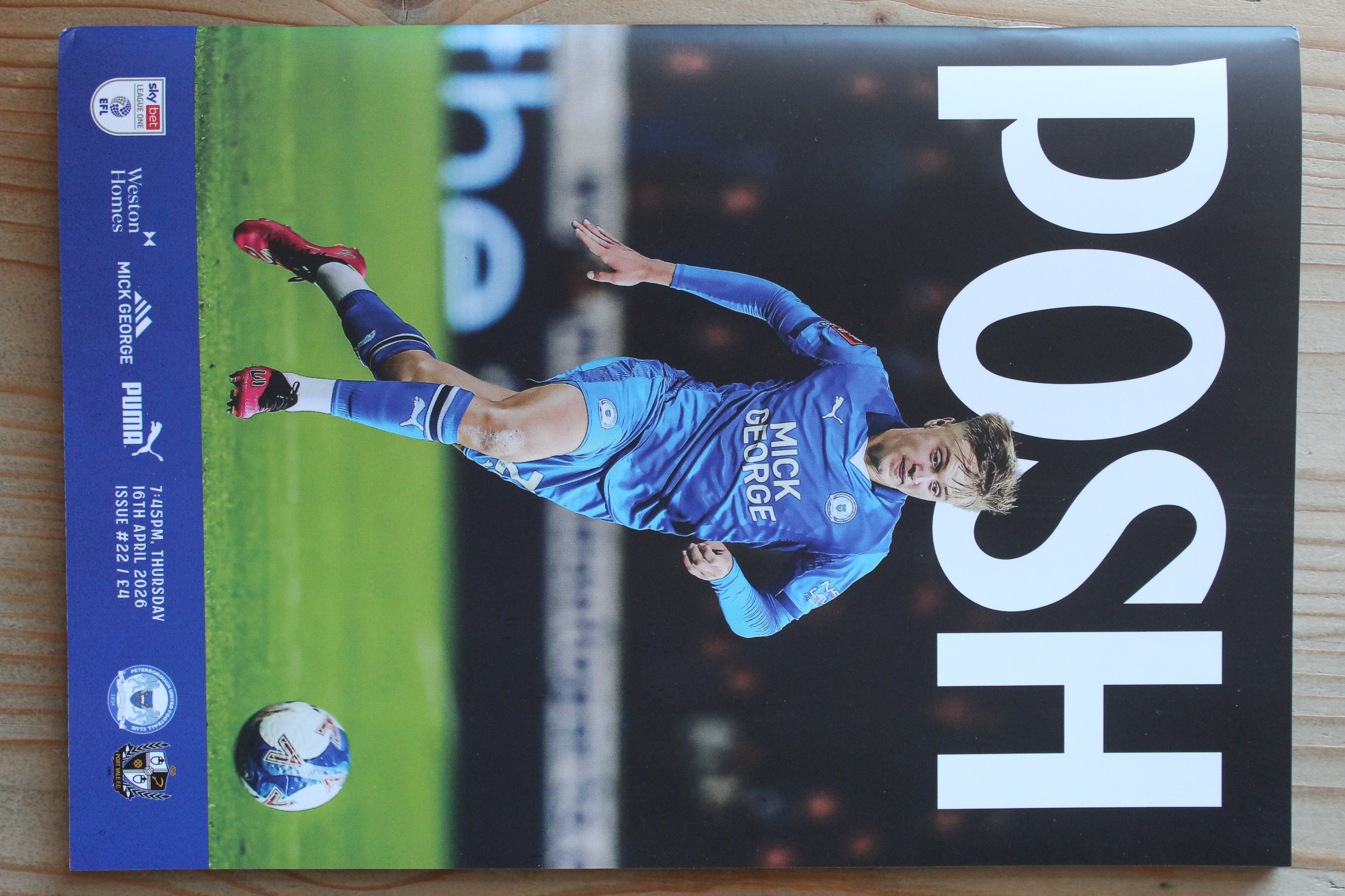 Peterborough United FC v Port Vale FC