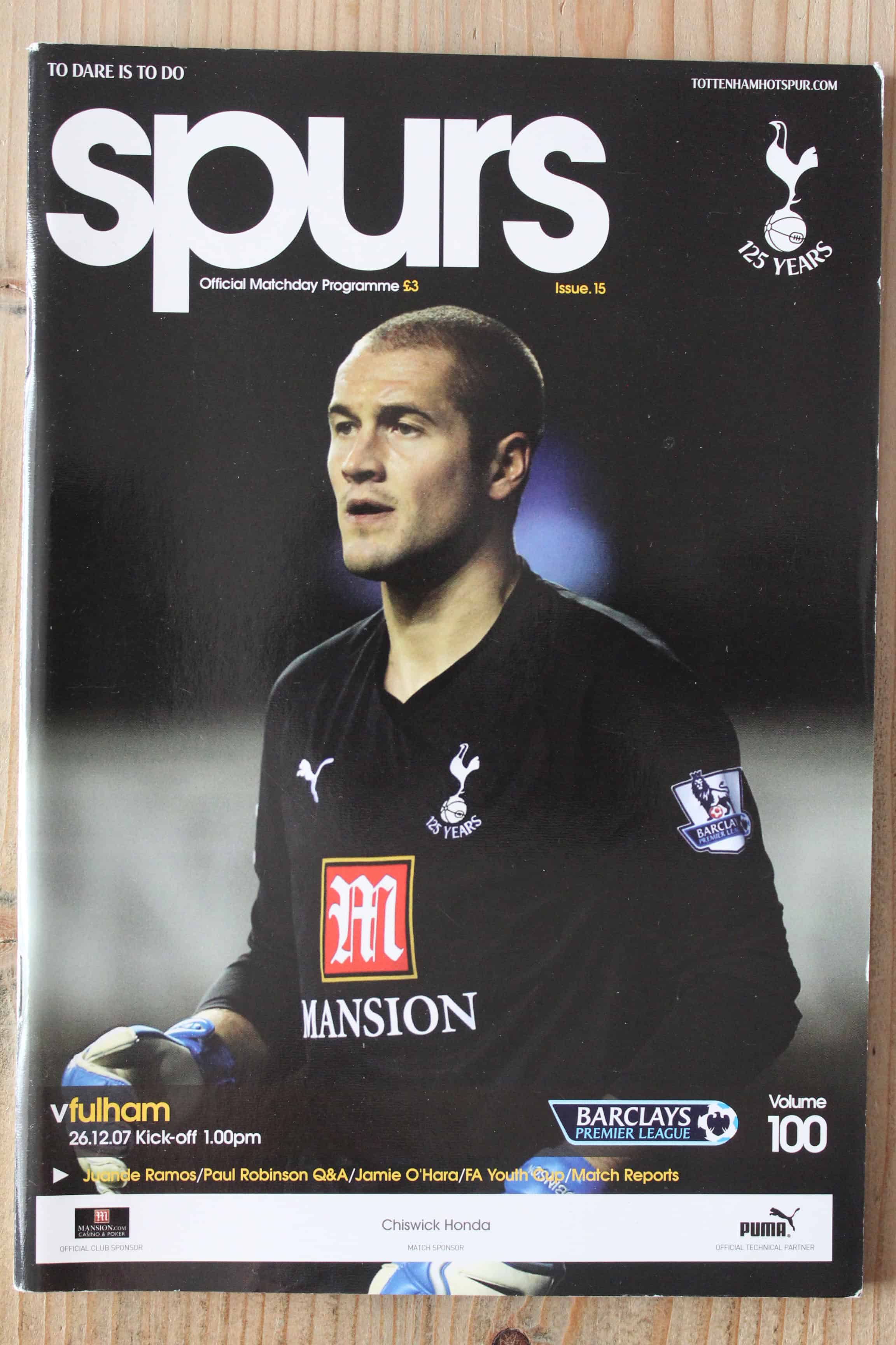 Tottenham Hotspur FC v Fulham FC