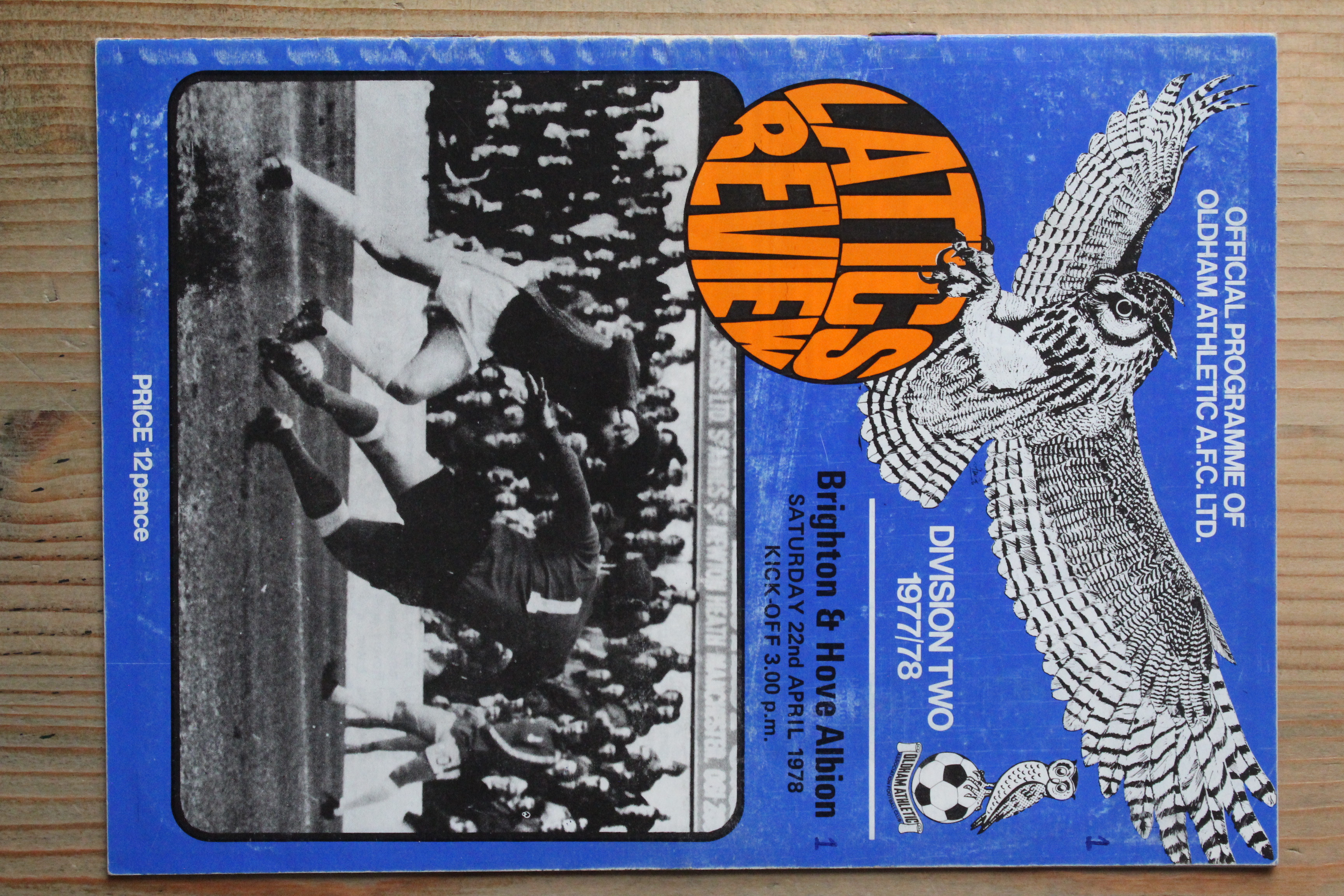 Oldham Athletic FC v Brighton & Hove Albion FC