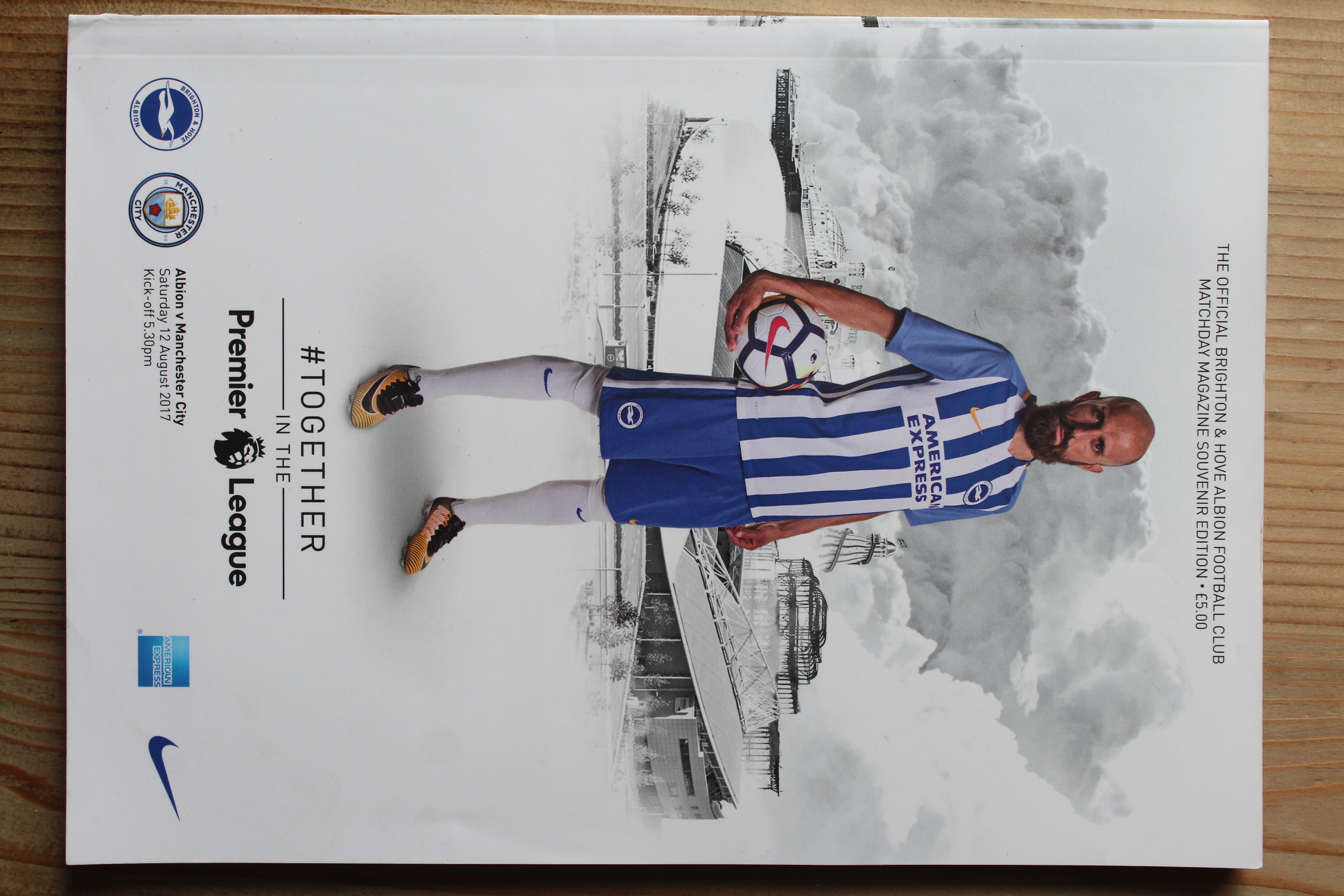 Brighton & Hove Albion FC v Manchester City FC