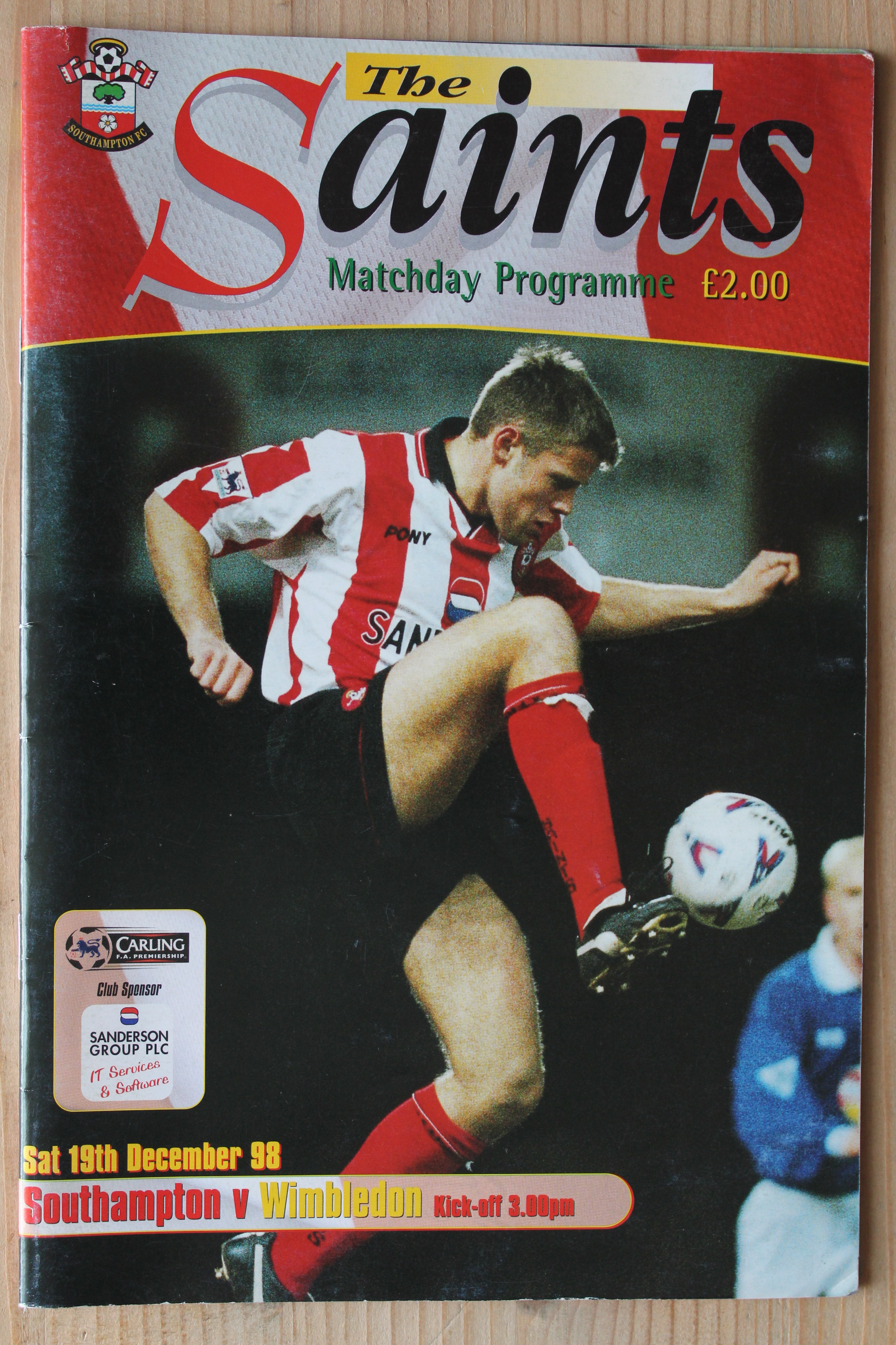 Southampton FC v Wimbledon