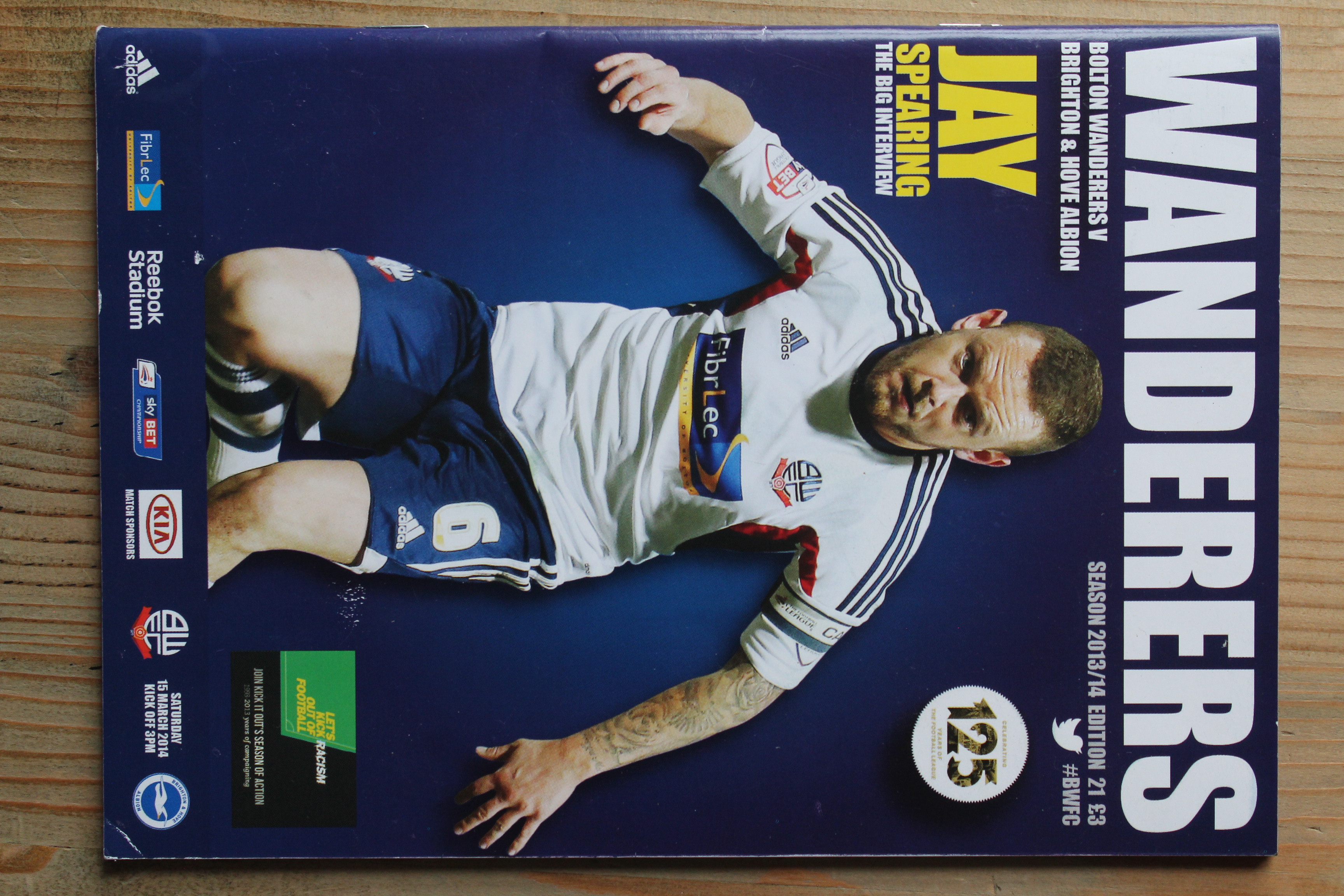 Bolton Wanderers FC v Brighton & Hove Albion FC