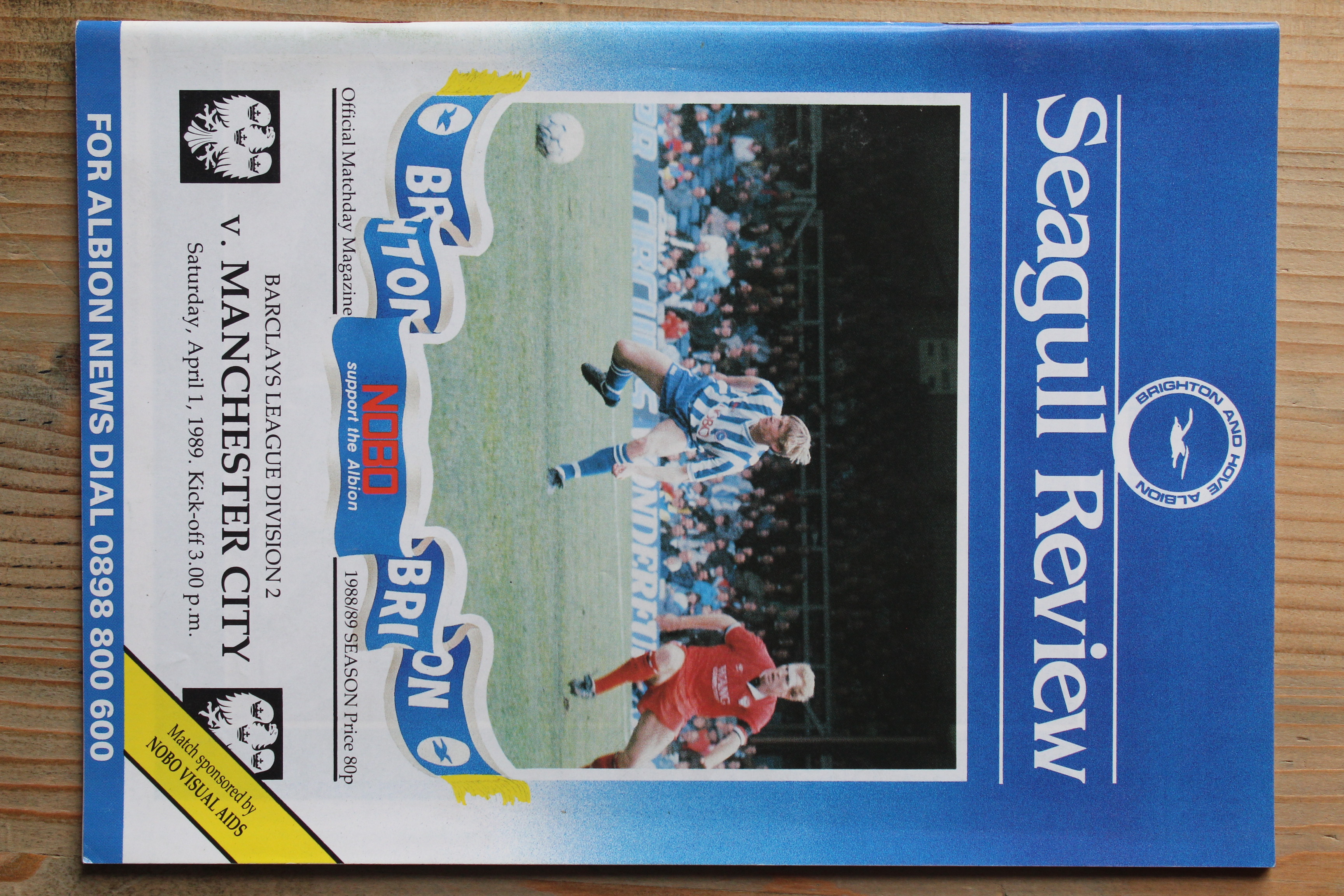 Brighton & Hove Albion FC v Manchester City FC