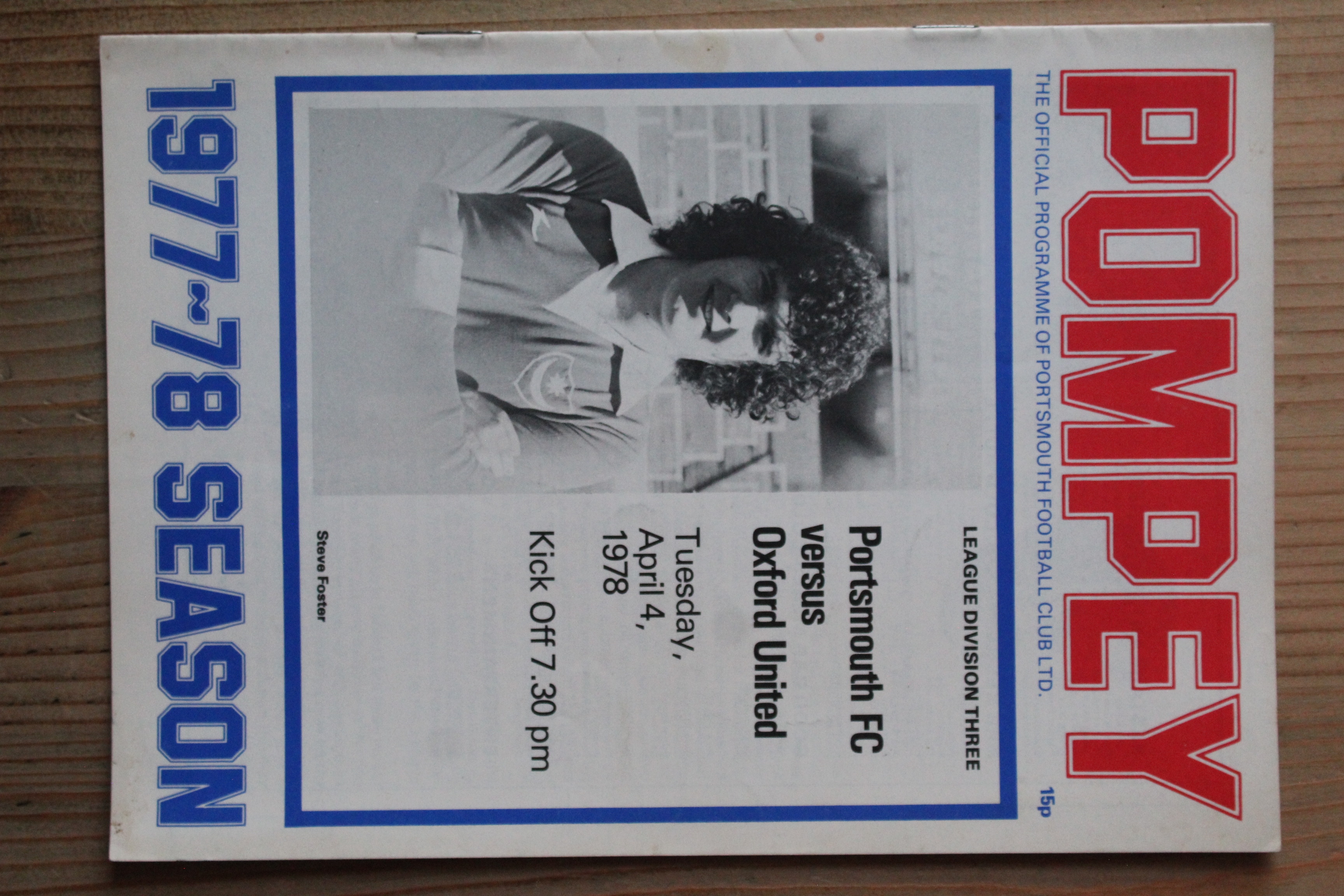 Portsmouth FC v Oxford United FC