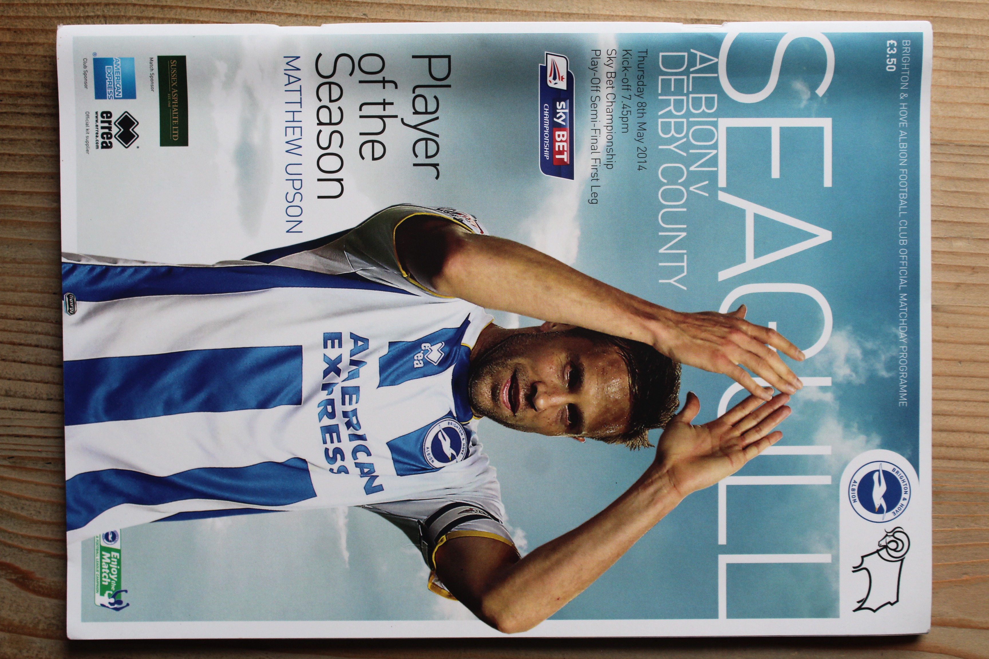 Brighton & Hove Albion FC v Derby County FC
