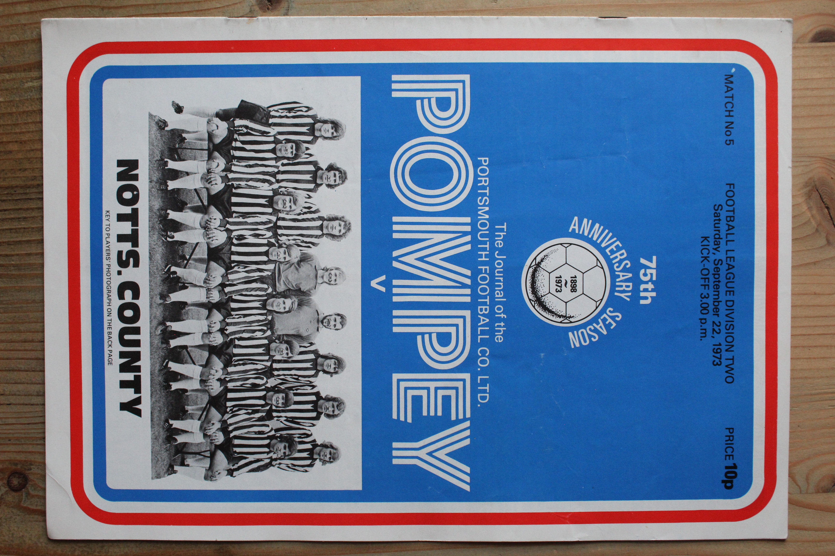 Portsmouth FC v Notts County FC