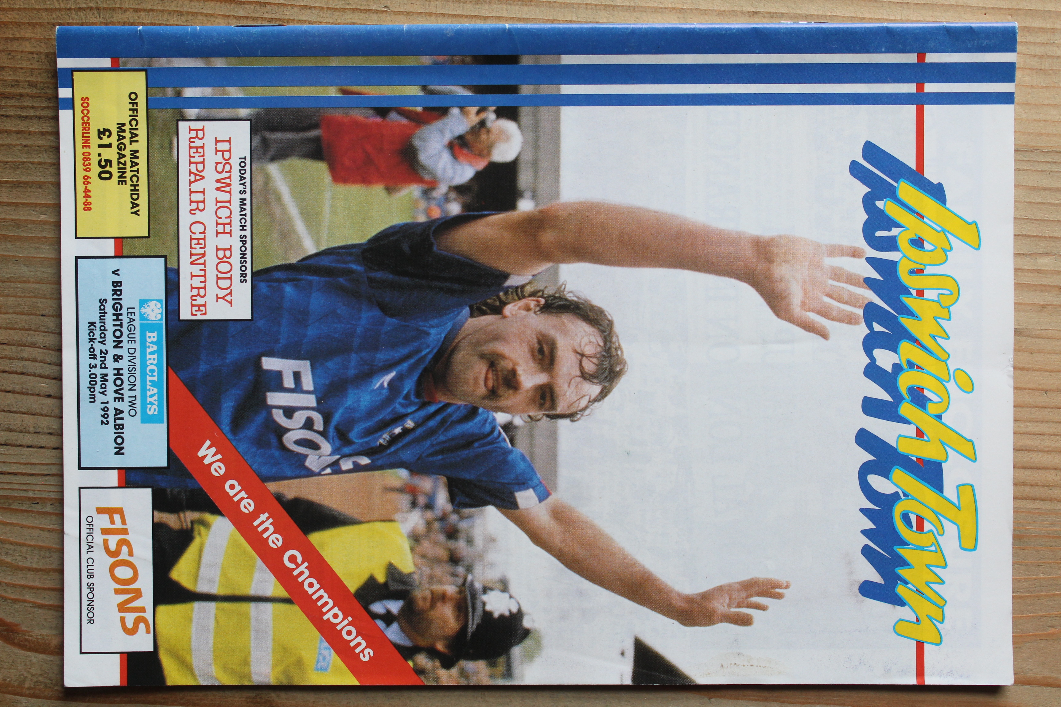 Ipswich Town FC v Brighton & Hove Albion FC