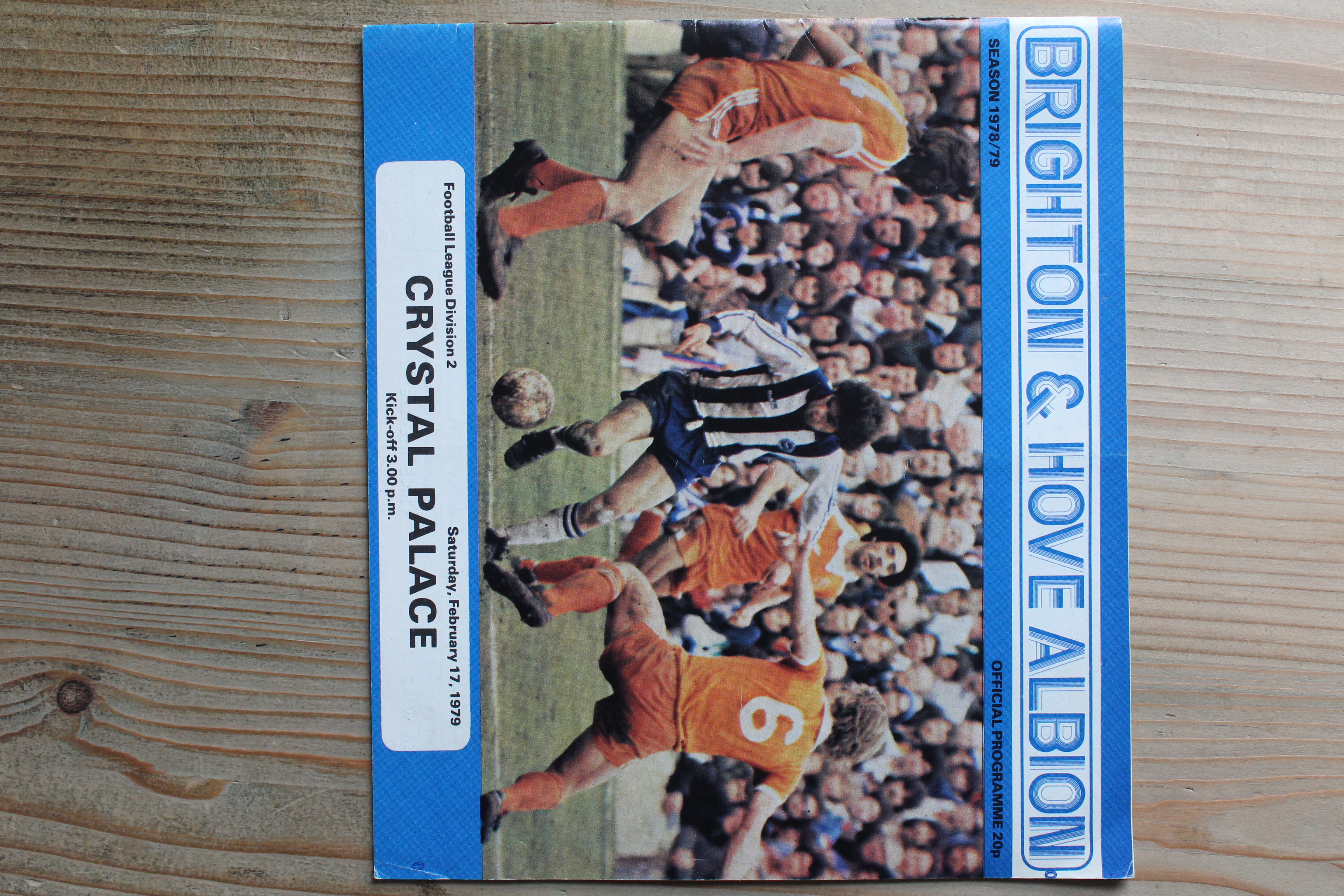 Brighton & Hove Albion FC v Crystal Palace FC