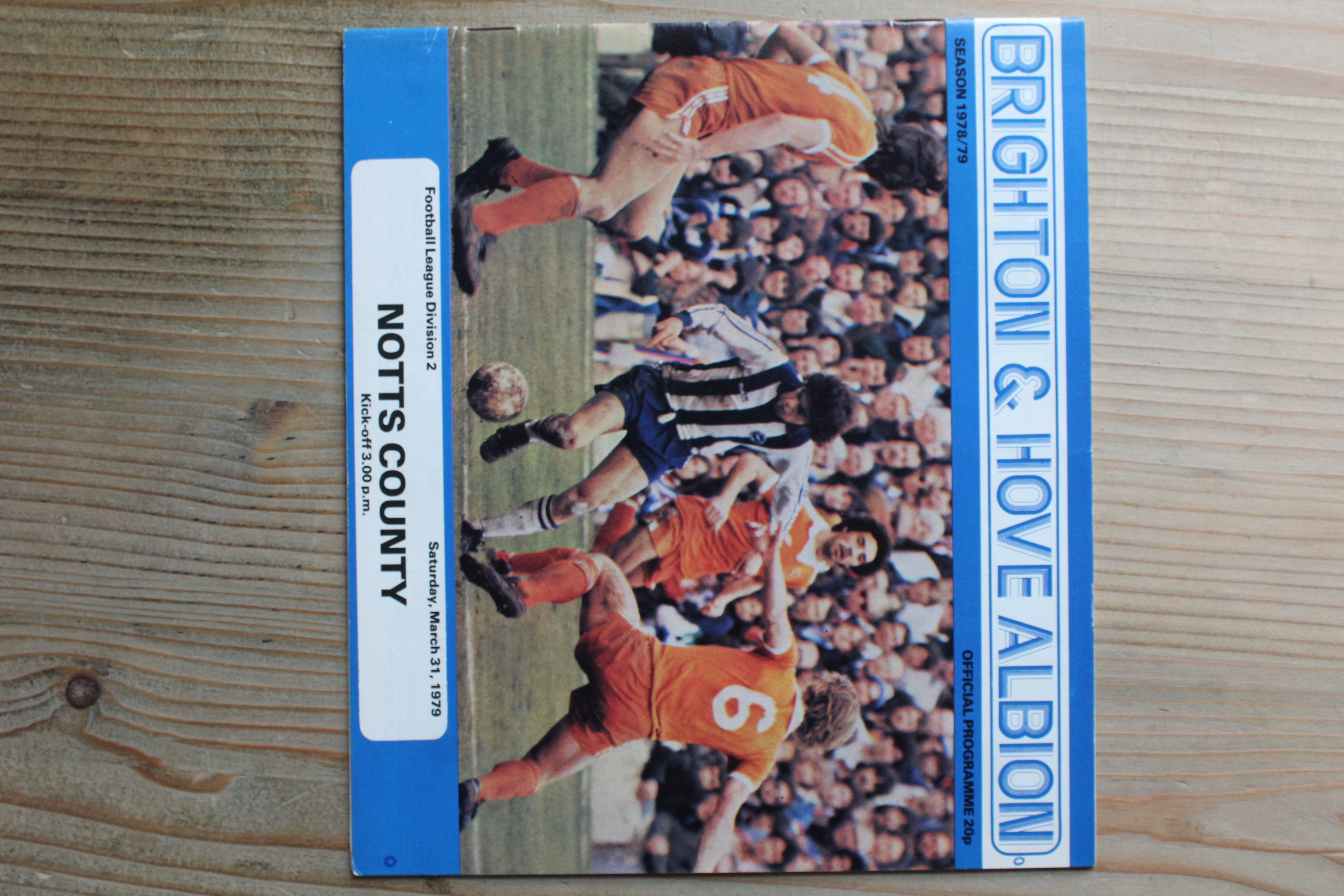 Brighton & Hove Albion FC v Notts County FC