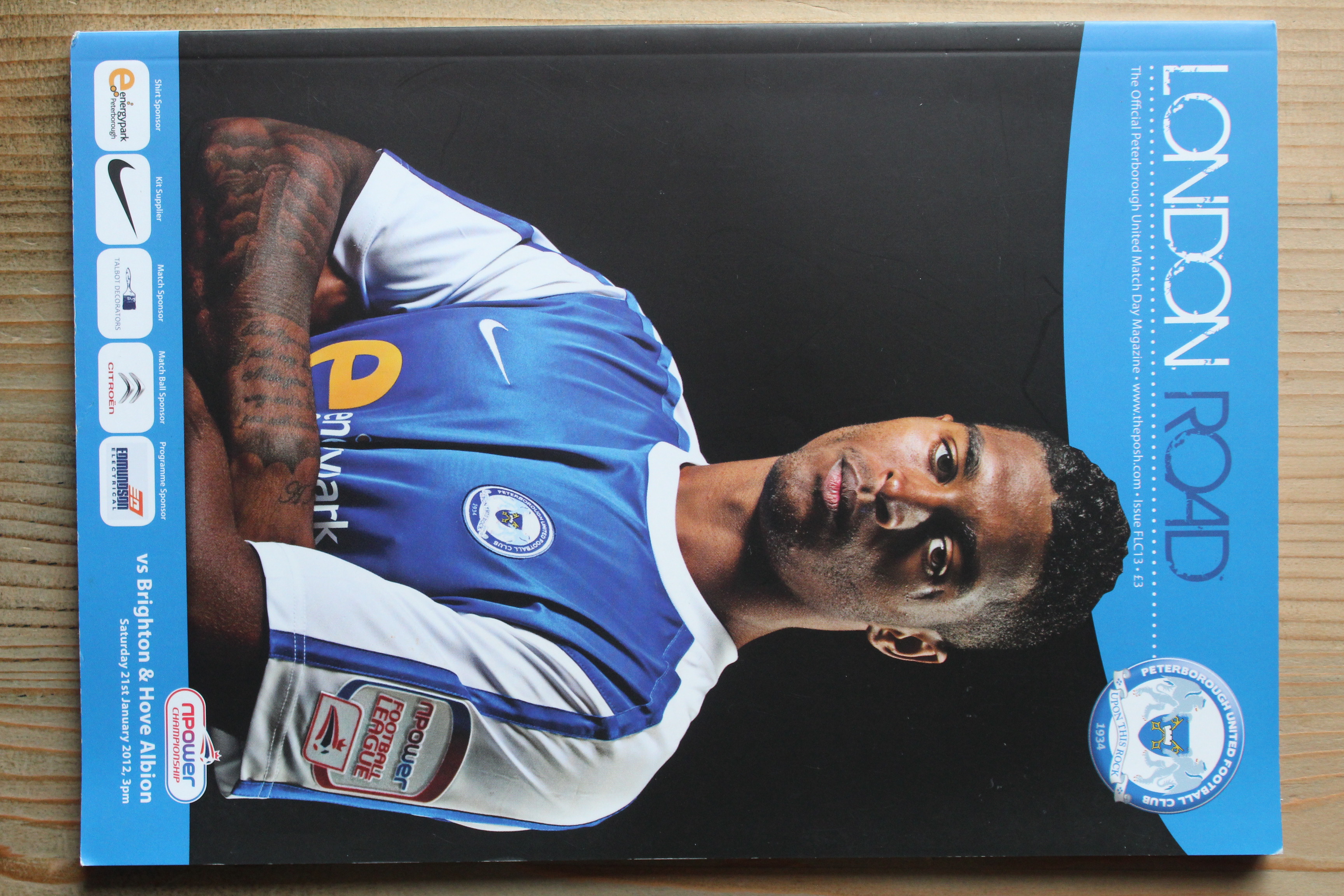 Peterborough United FC v Brighton & Hove Albion FC