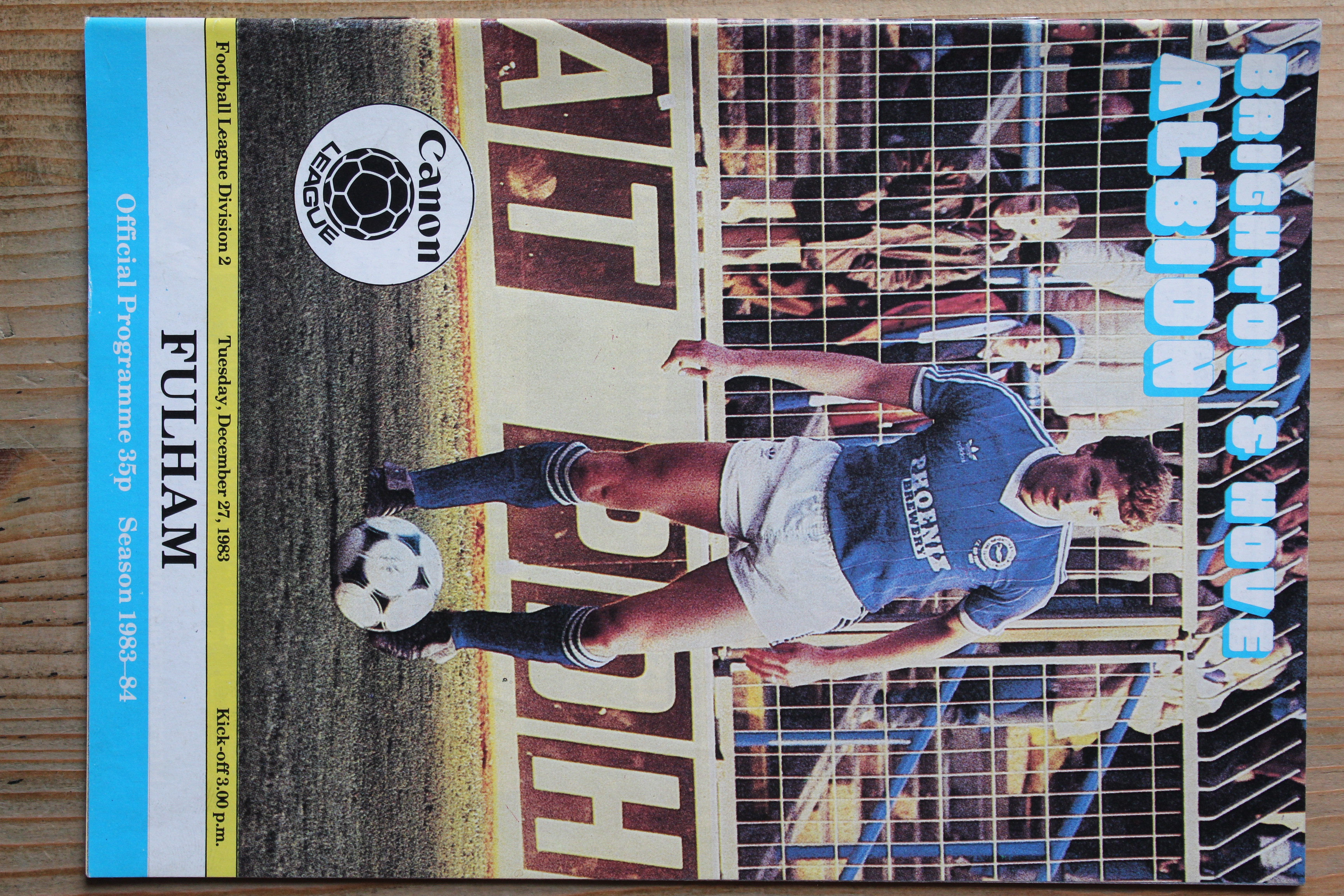 Brighton & Hove Albion FC v Fulham FC