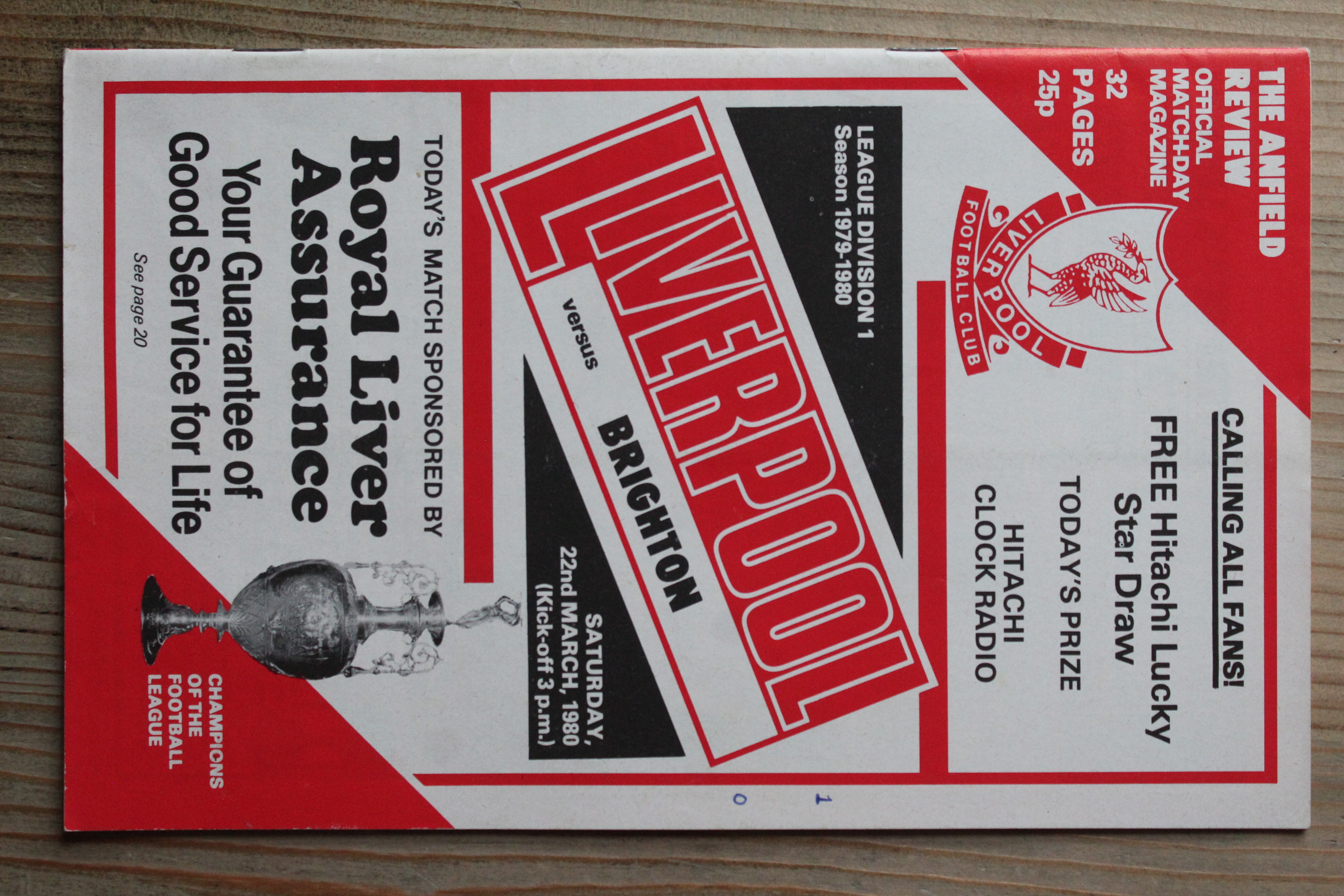 Liverpool FC v Brighton & Hove Albion FC