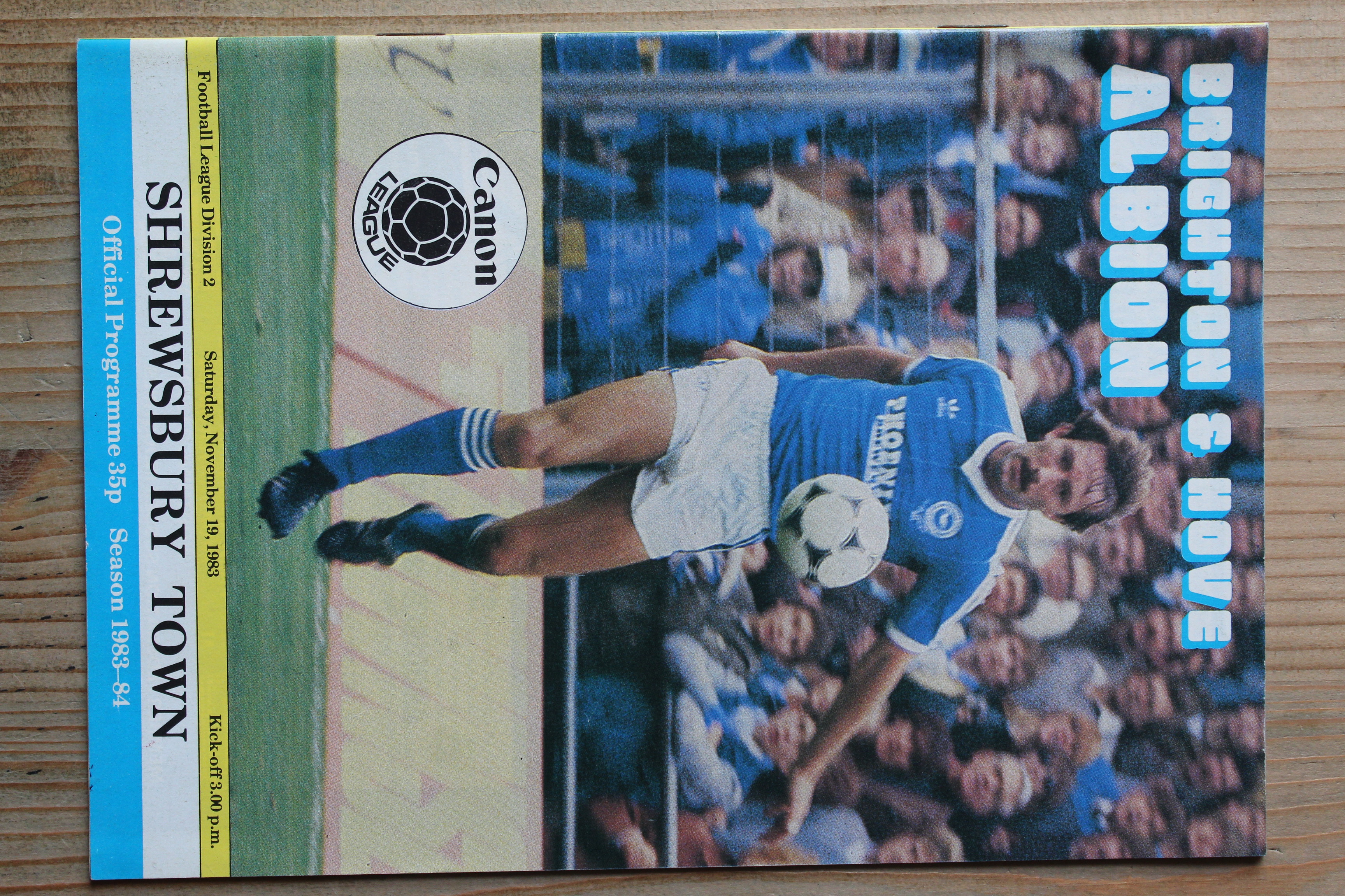 Brighton & Hove Albion FC v Shrewsbury Town FC